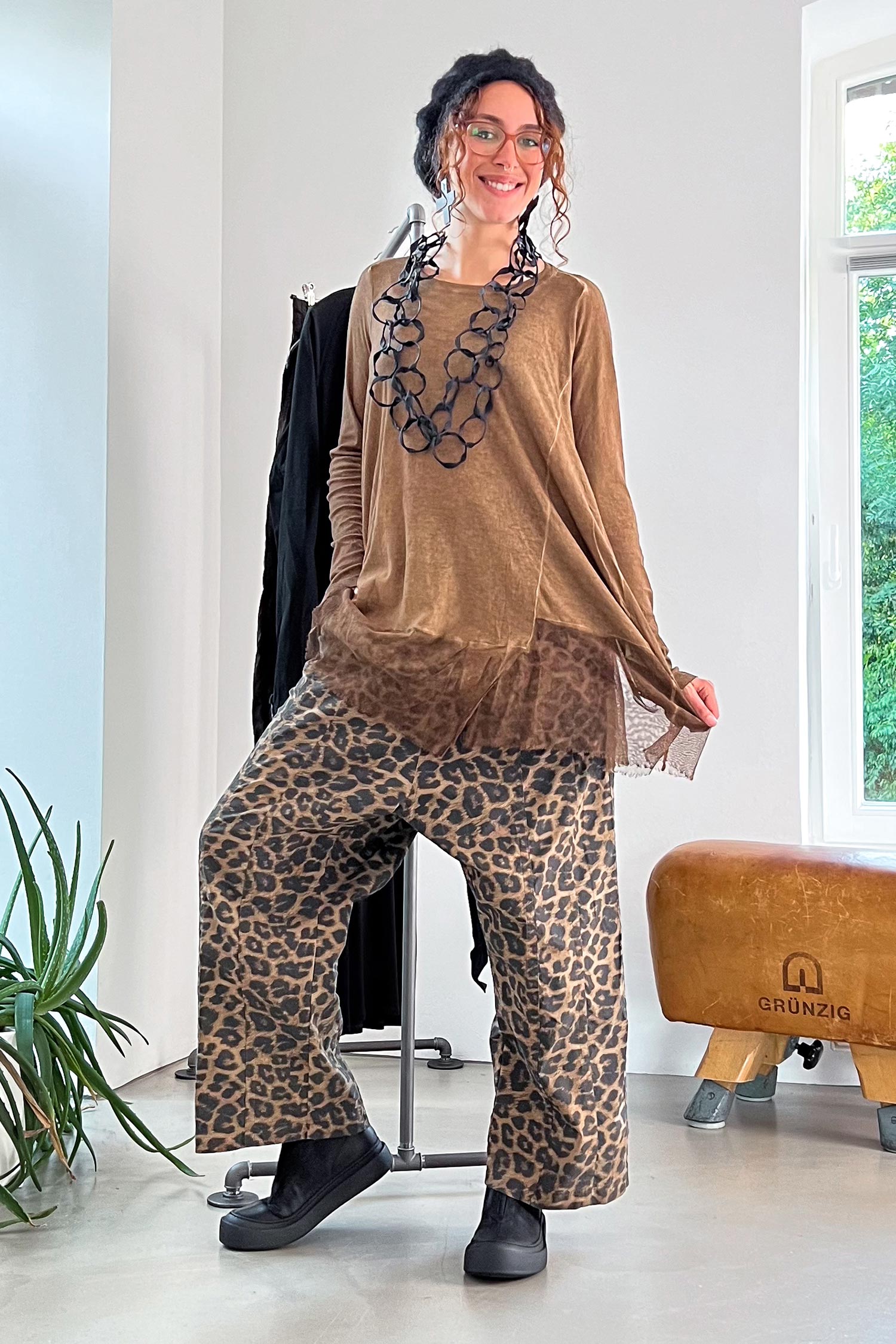 Weite Stretchhose - Leo cloud - 2261390106