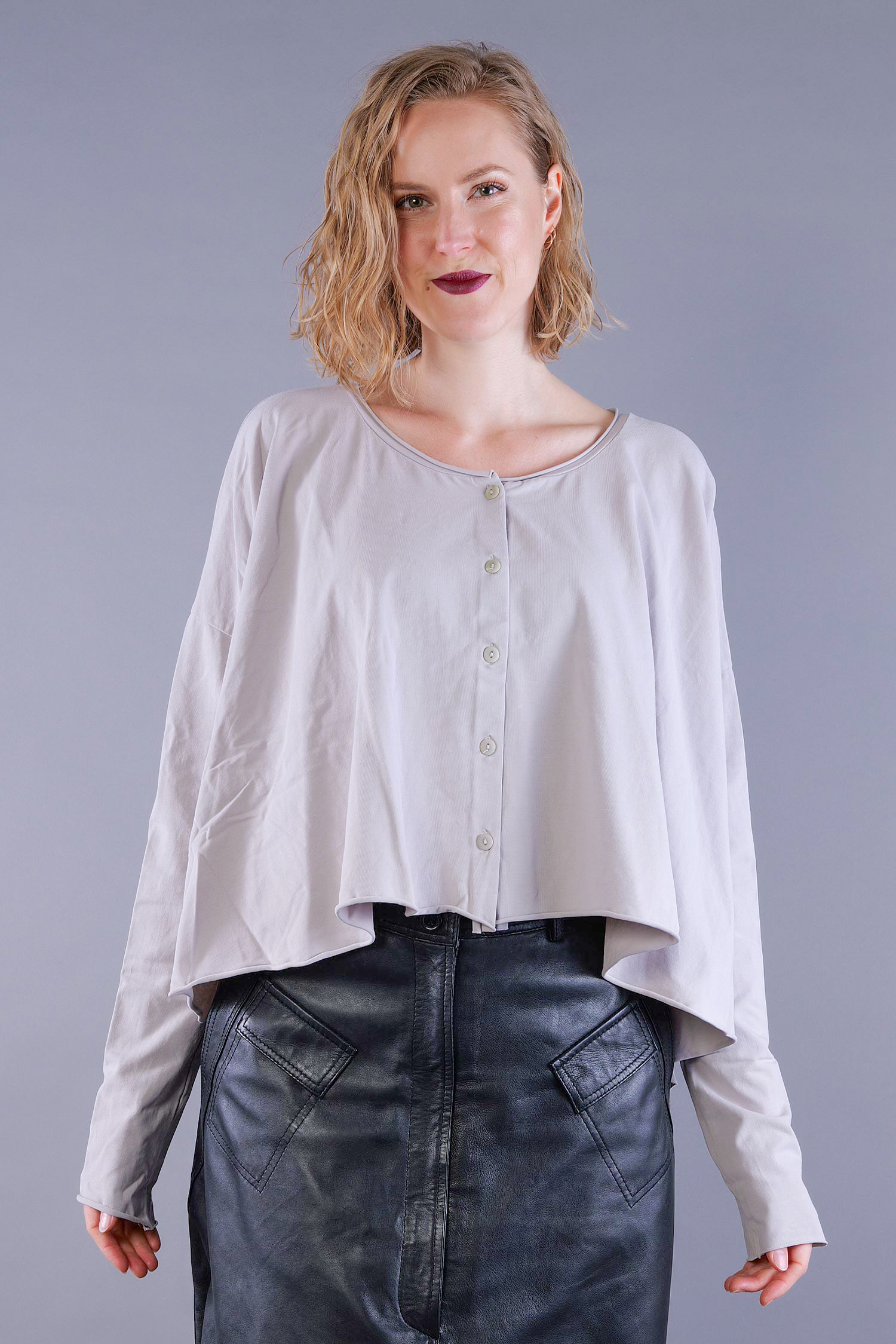 Oversize Jacket - Kiesel - Soulviel