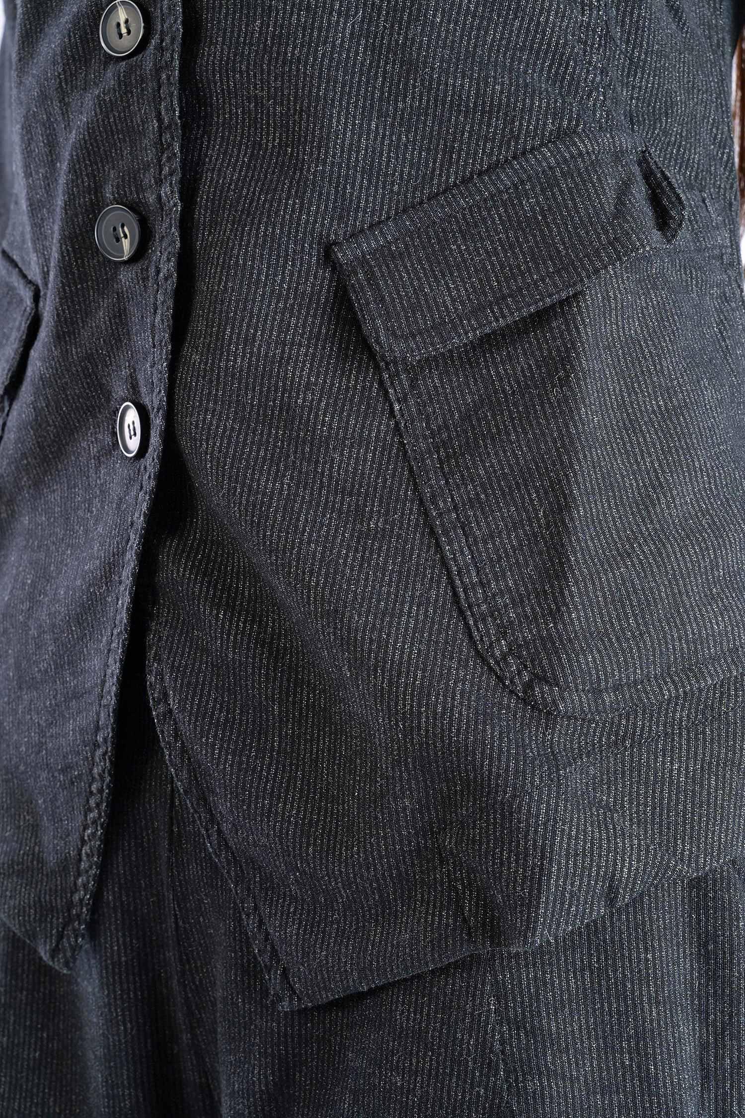 Nadelstreifen Jacke - Black stripe - 2263411101