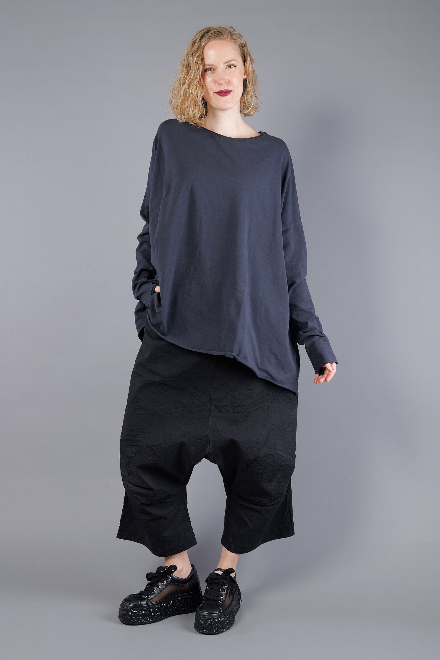 Oversized longsleeve - Satt - Lessmore