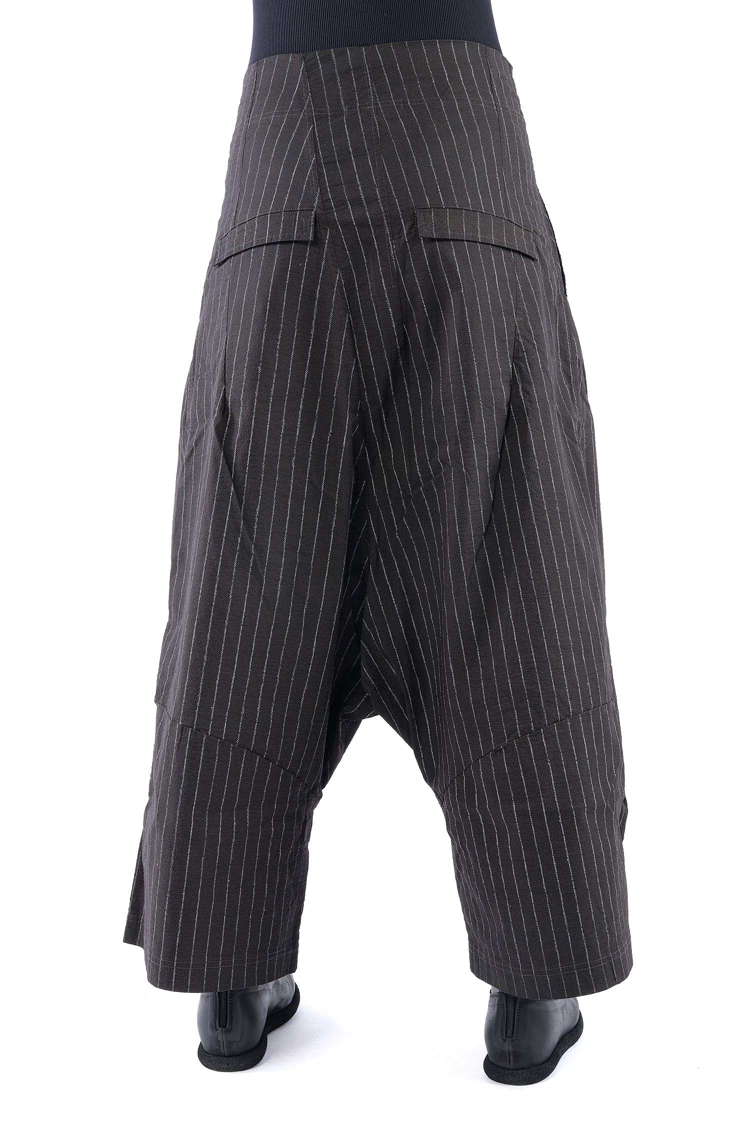 Weite Stretchhose - Umbra cloud stripe - 2261240104