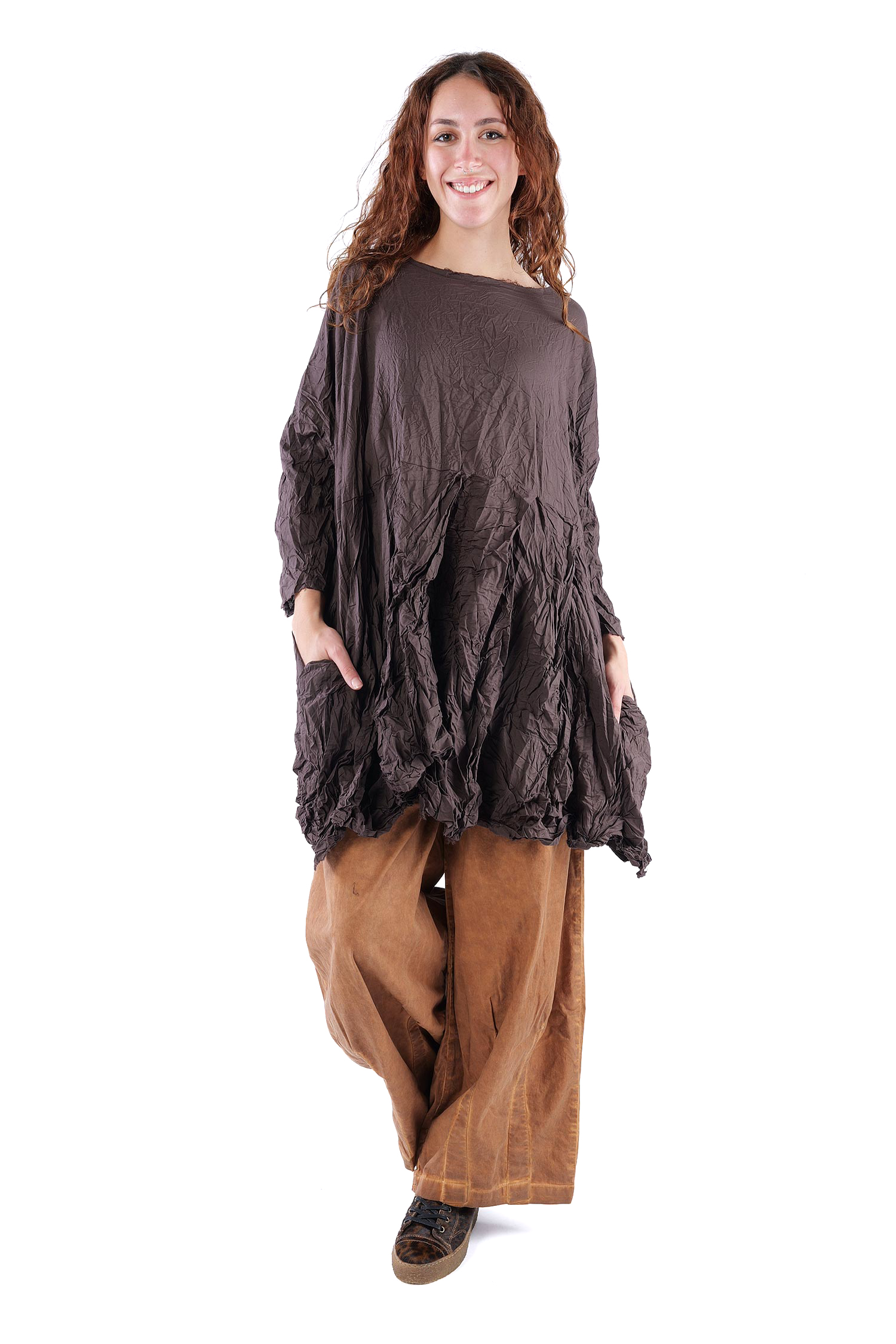 Crinkled tunic - Ritter - Slowgold