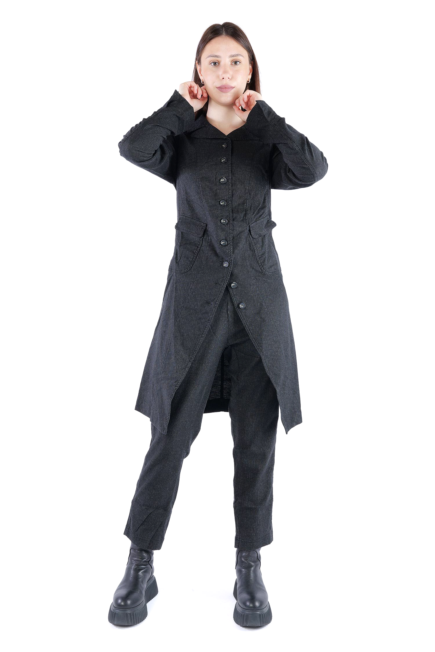 Nadelstreifen Gehrock - Black stripe - 2263411207