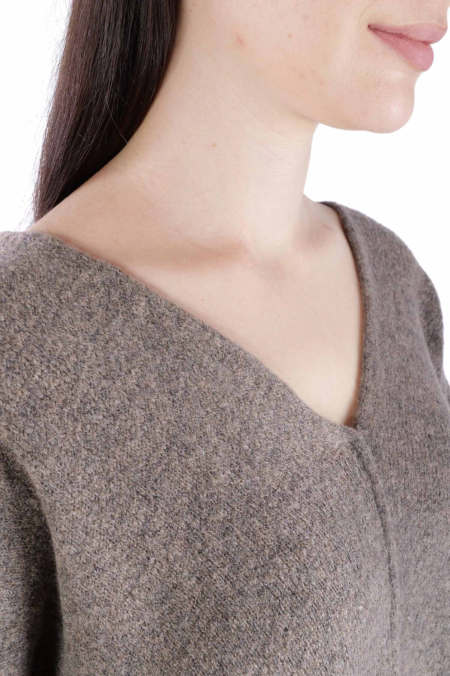 Feinstrick Pullover - Faded brown - Jojo