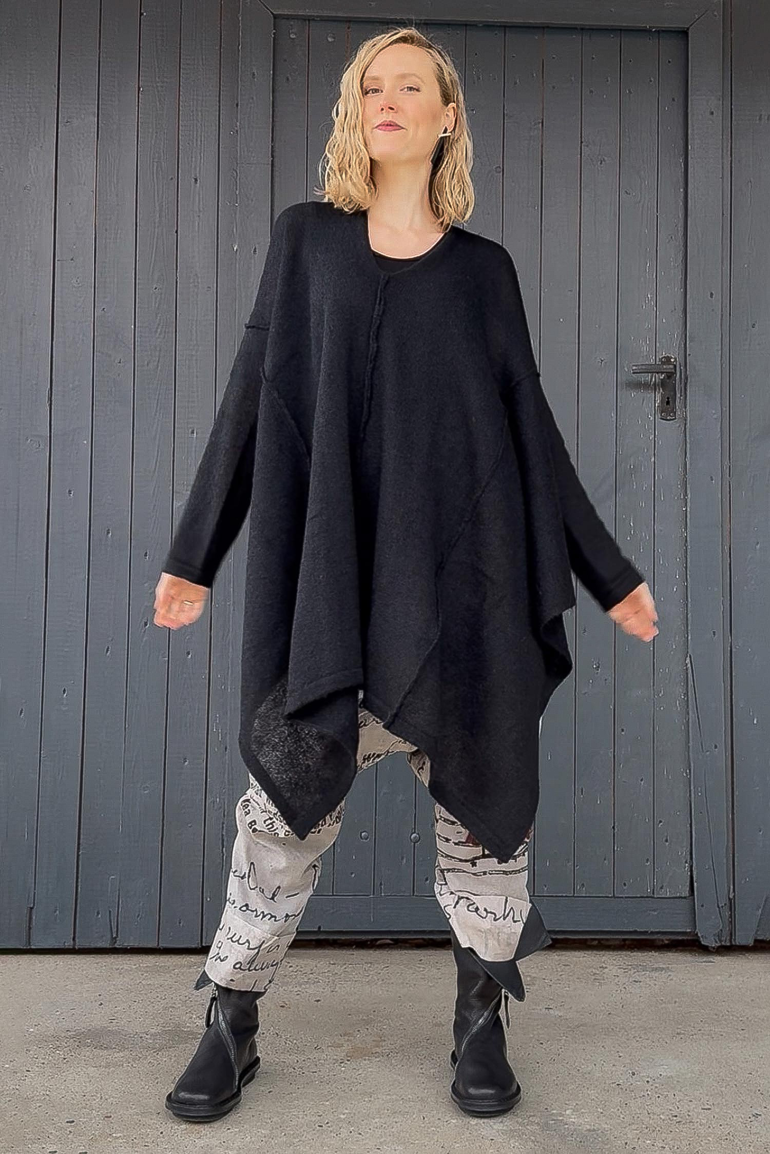 Stricktunika - Schwarz - Tatin