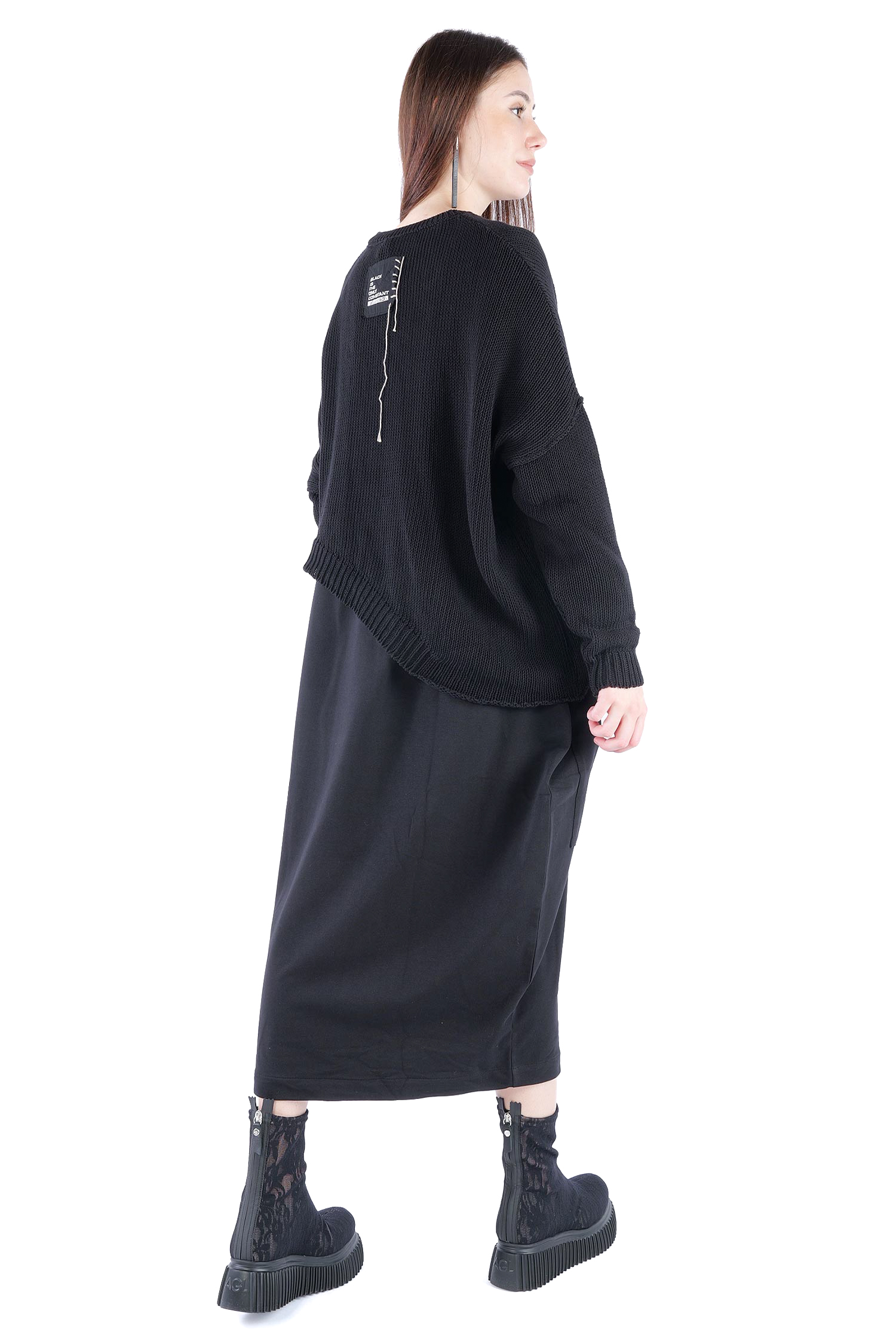 Strick Pullover - Schwarz - Elypse