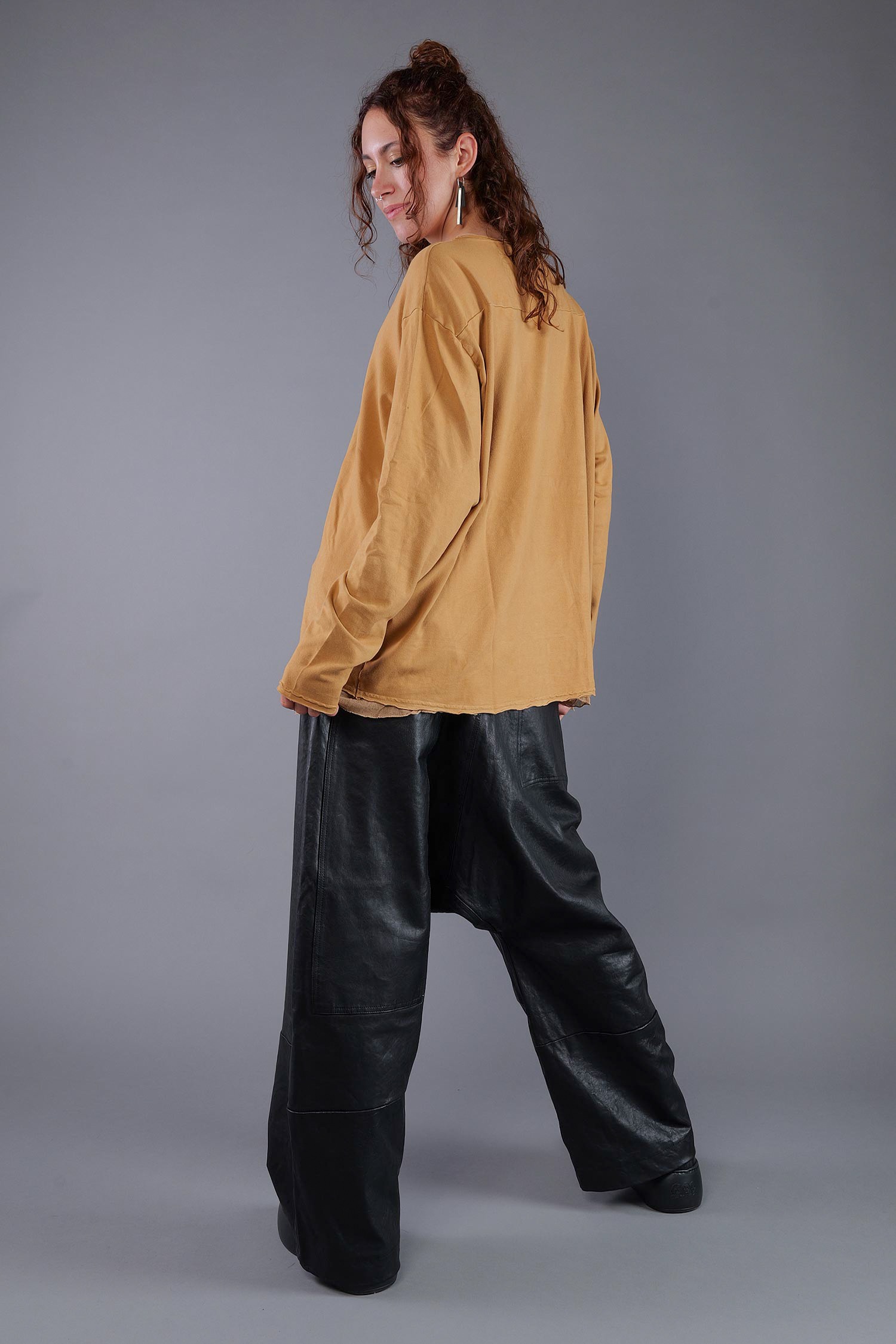 Shirt mit Tüll - Bronze - 2263510502