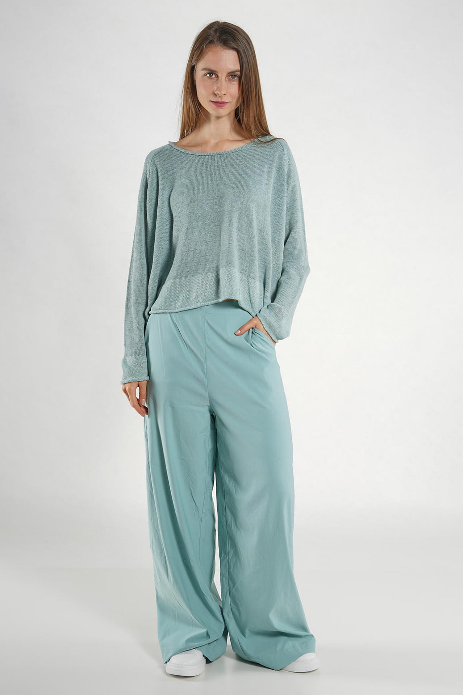 Grobstrickpullover - Tree - 1263720701