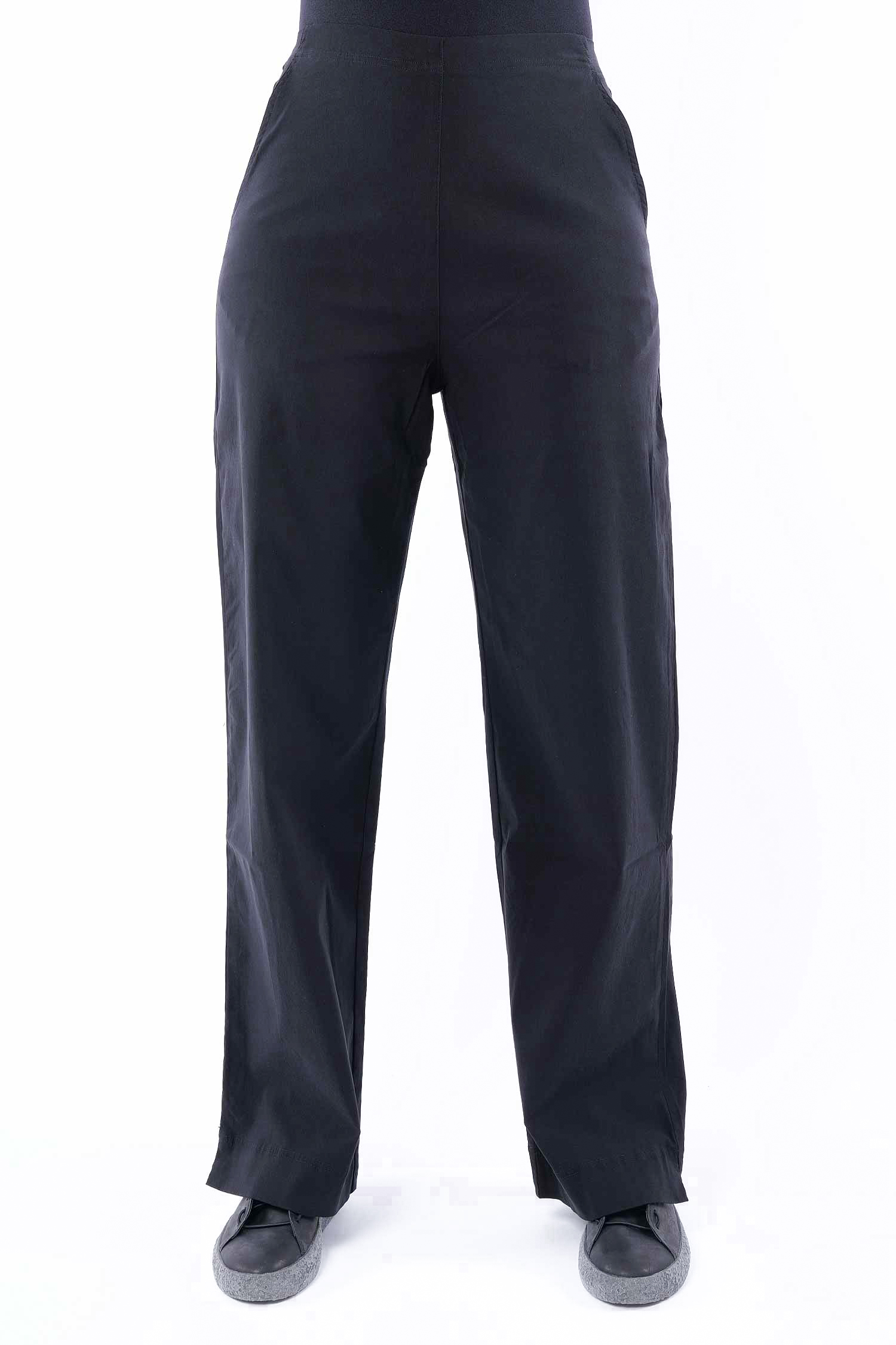 Wide stretch pants - Black - 1263440128