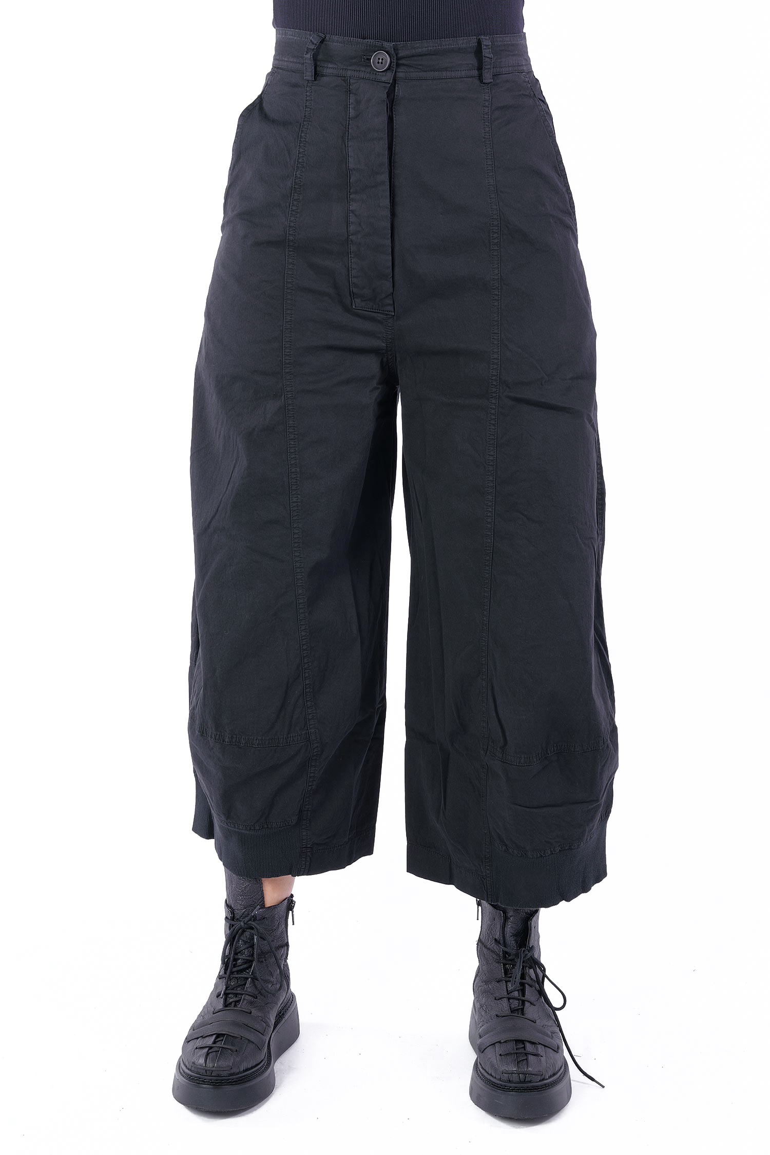 Tulpige Hose - Schwarz - 2253200105