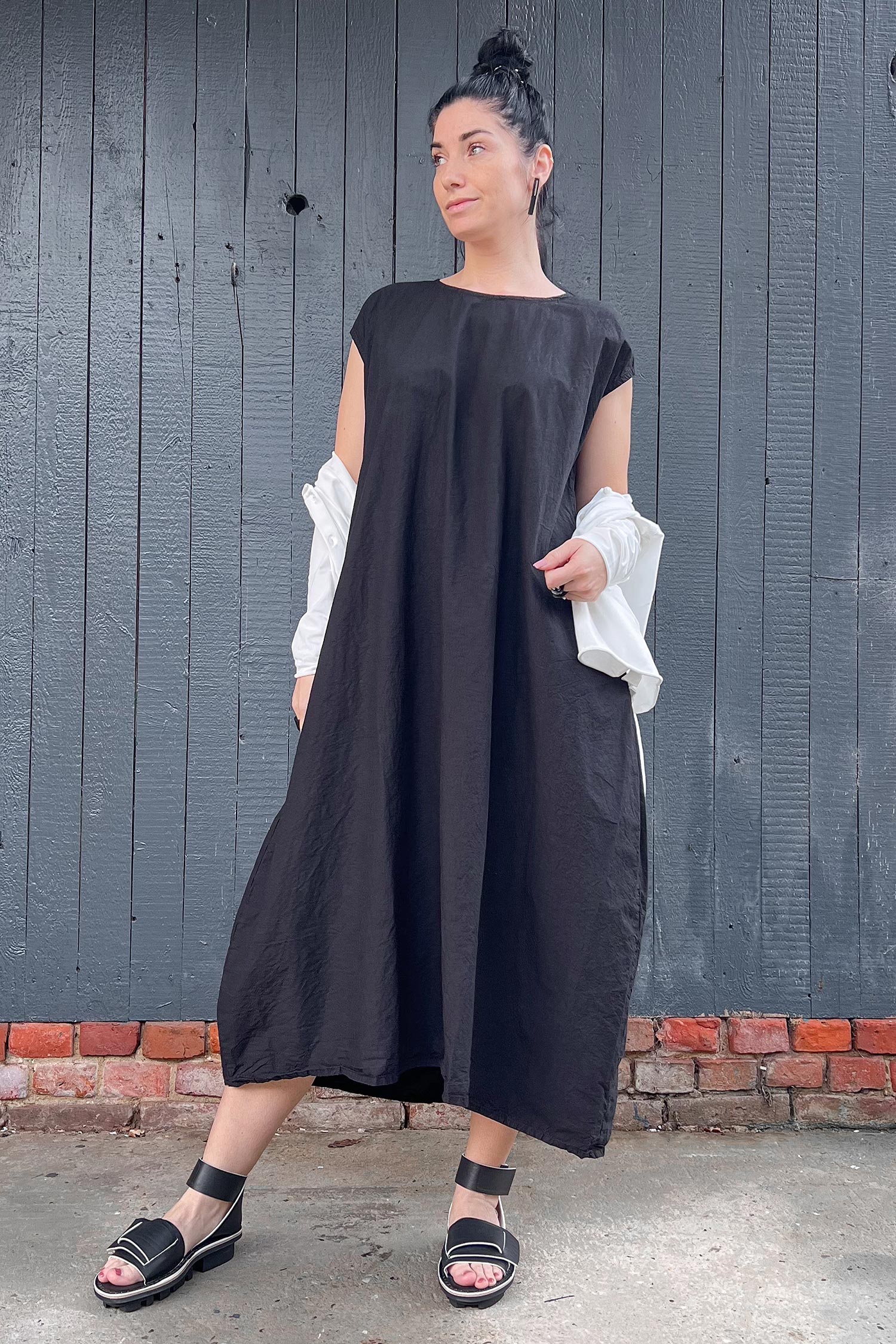 Tulip dress - Black - Fitleise