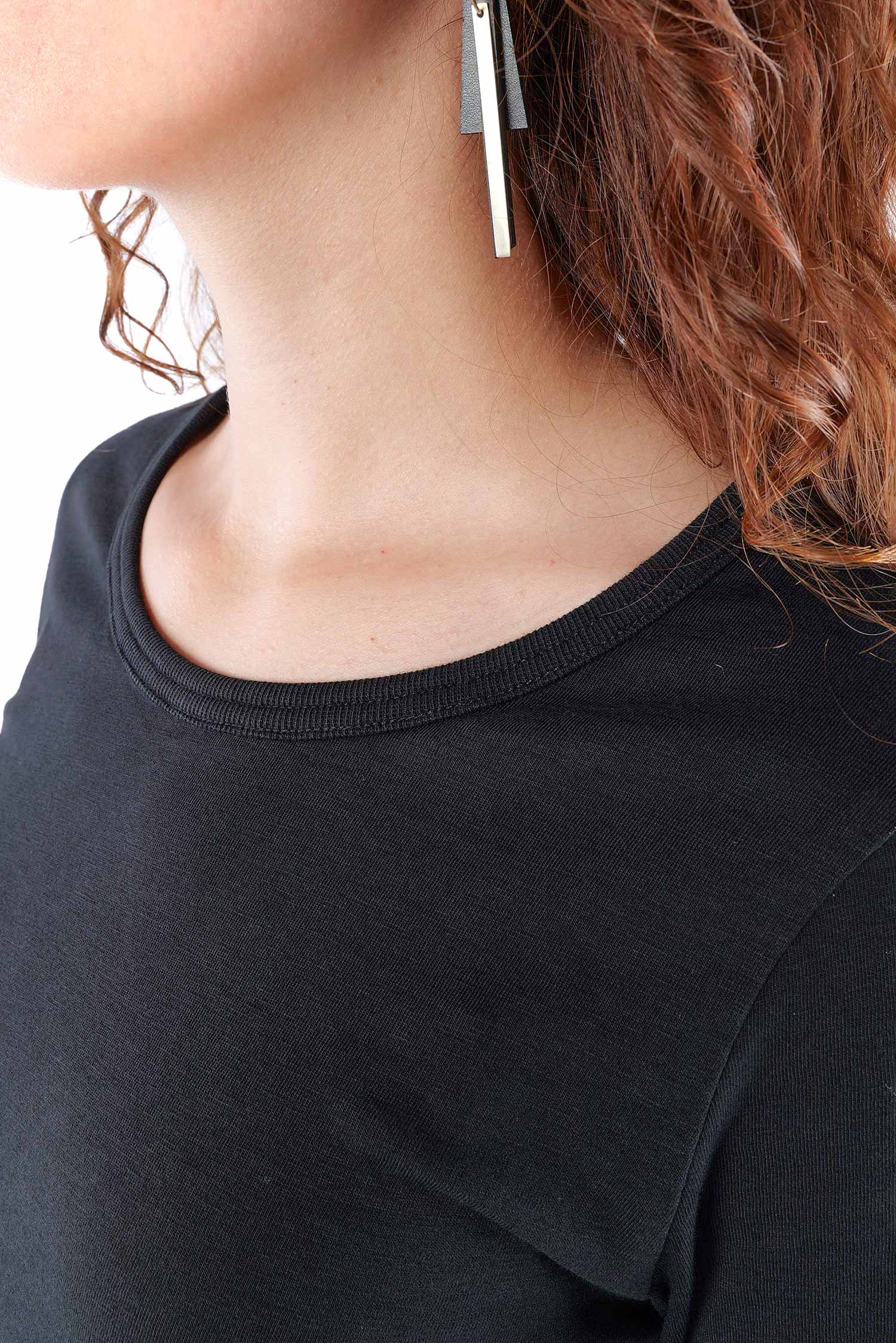 A-Linien Pullover - Schwarz - 2263640512