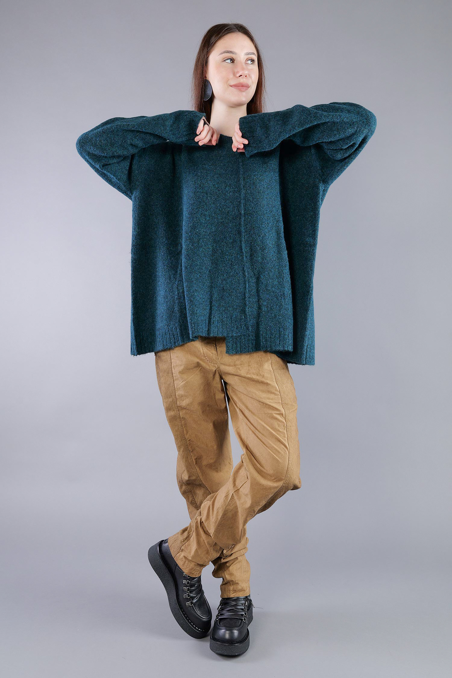 Strickpullover - Forest melange - 2263310701