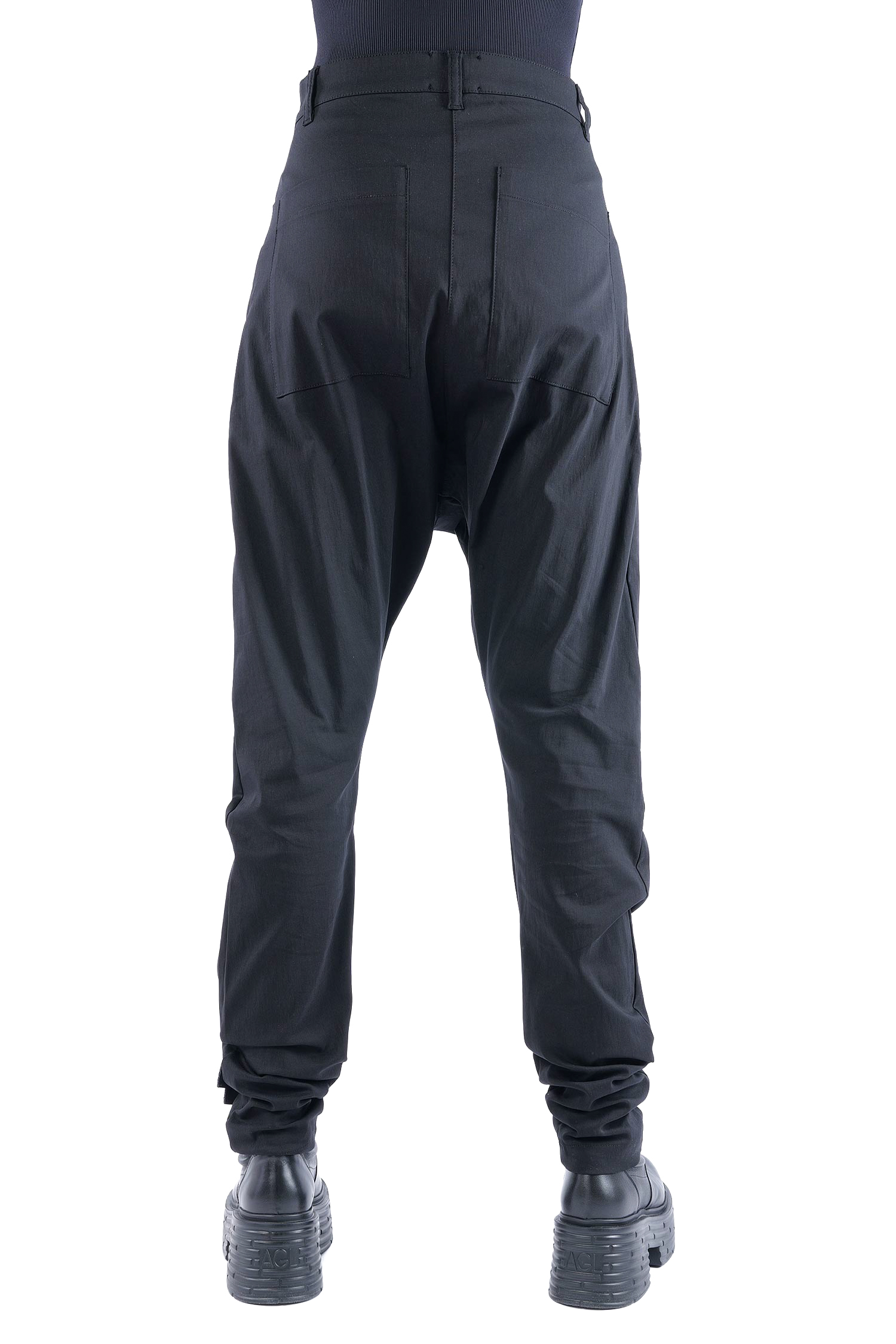 Stretchhose - Schwarz - 10028