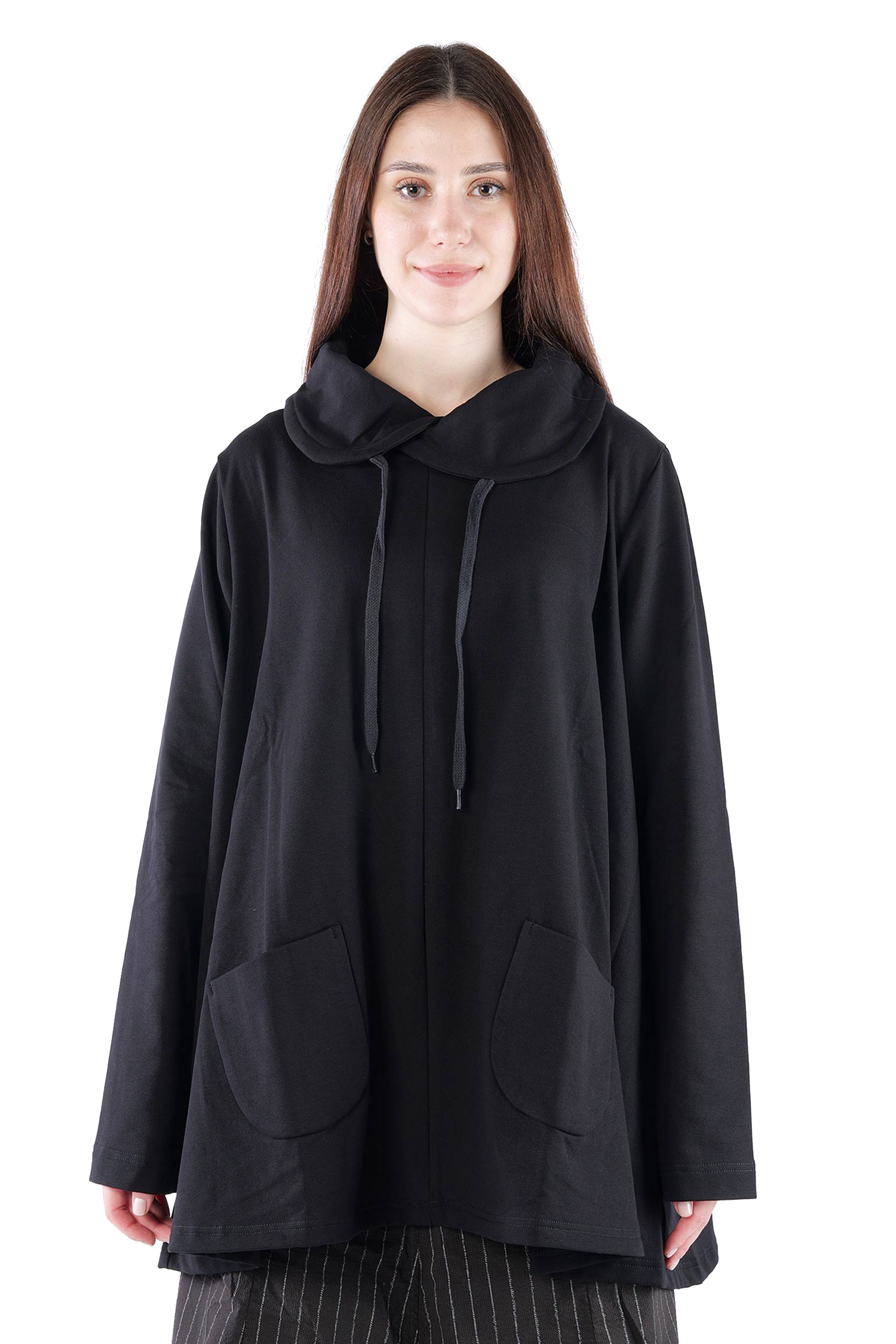 Sweatpullover - Schwarz - U1663-U