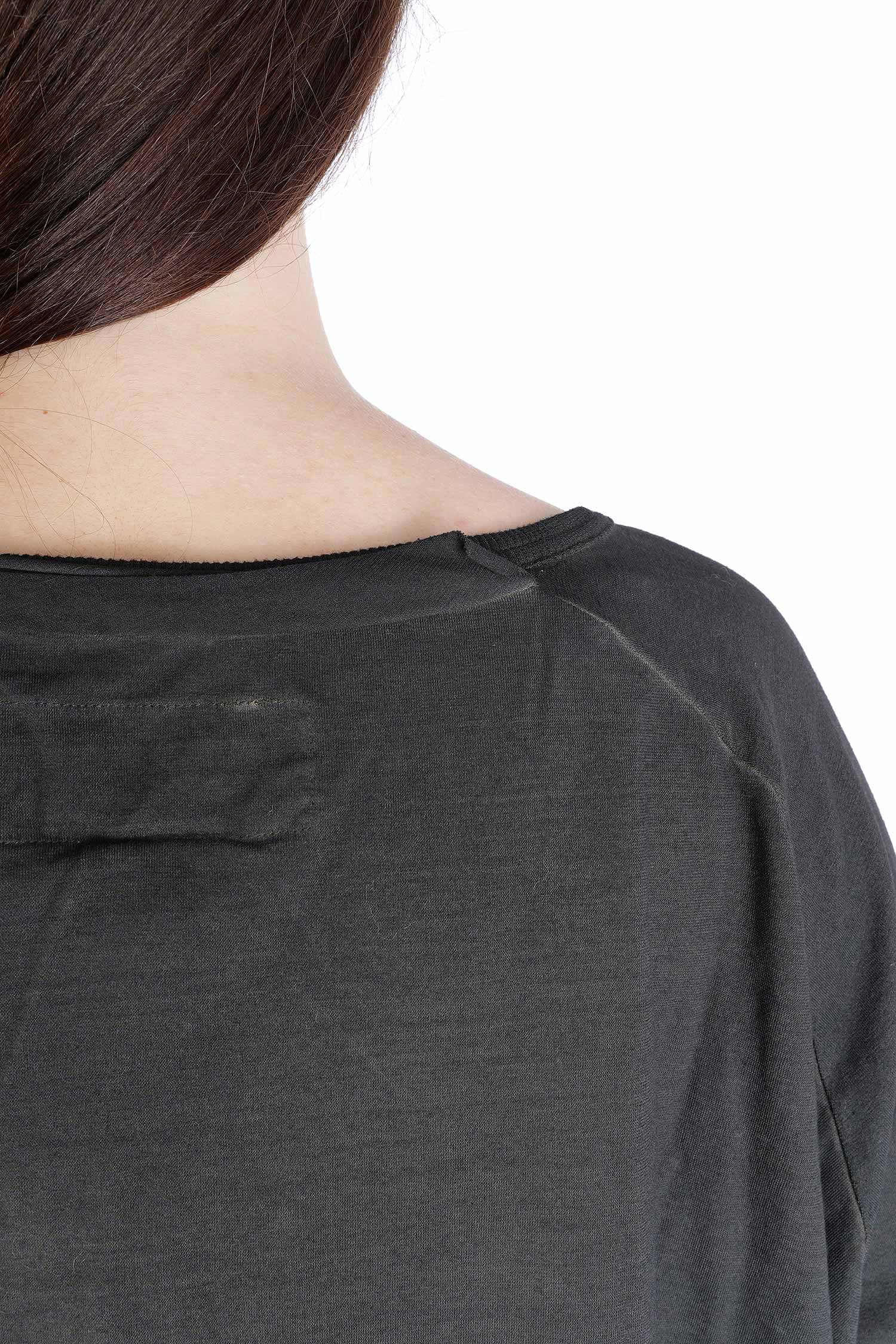 Oversize Jerseypullover - Black cloud - 2262560506