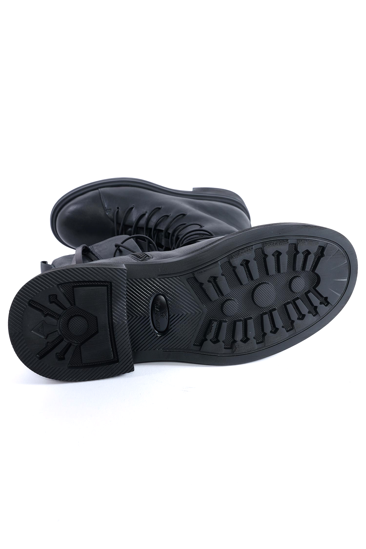 Lederstiefel - Schwarz - The Coacher