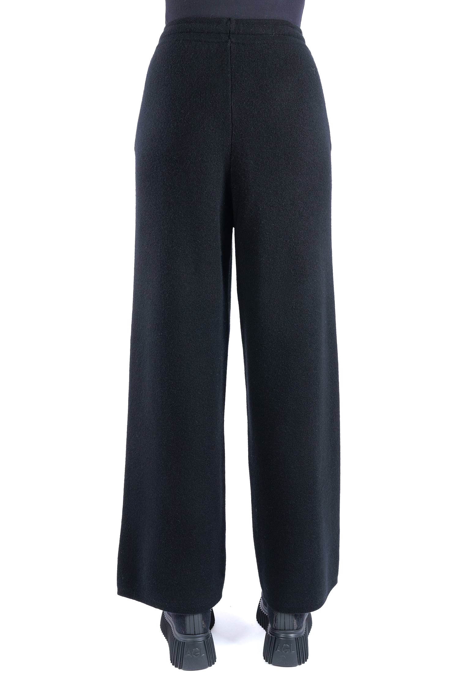 Kaschmir Hose - Schwarz - 26129