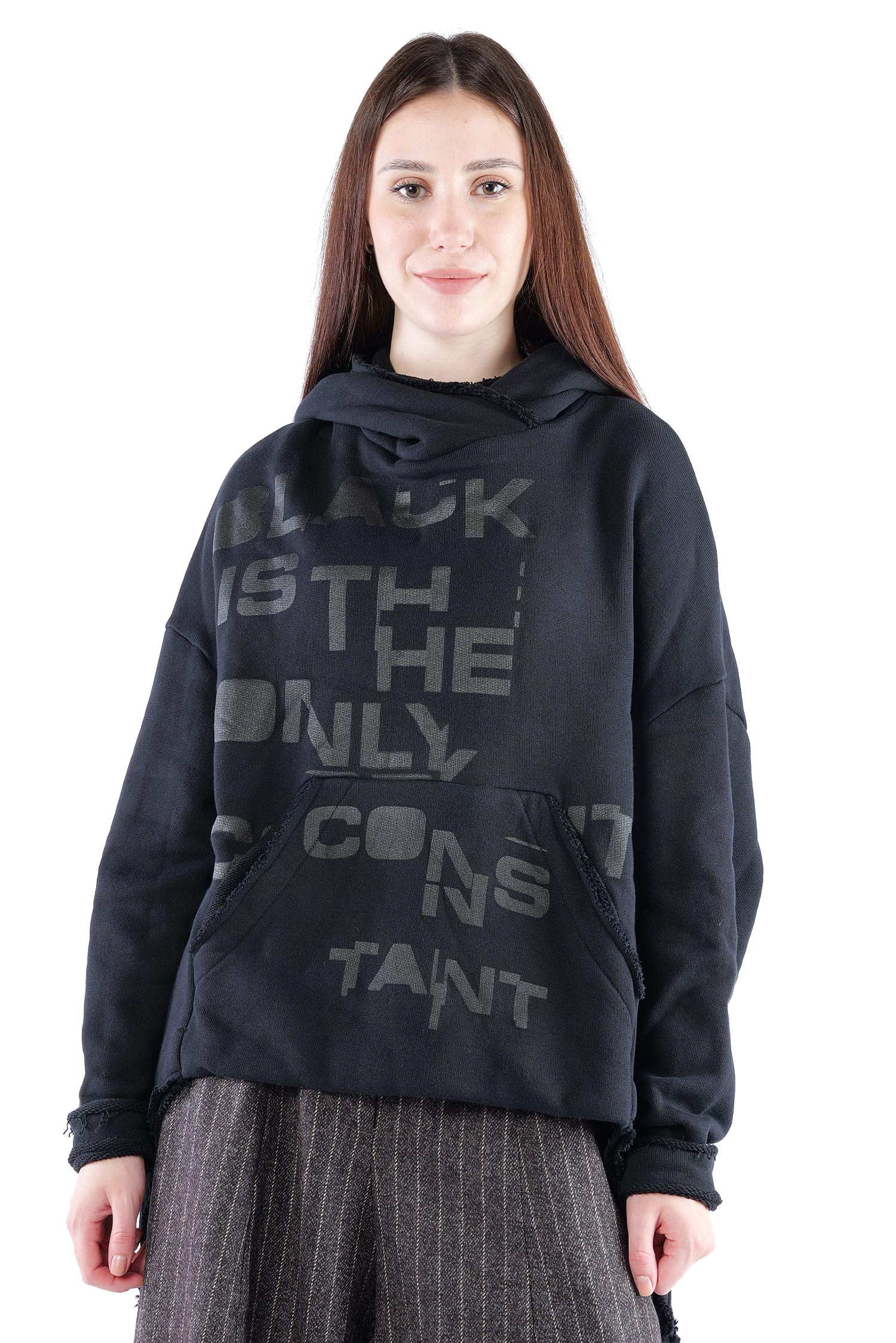 Sweat Hoodie - Schwarz - Ovina
