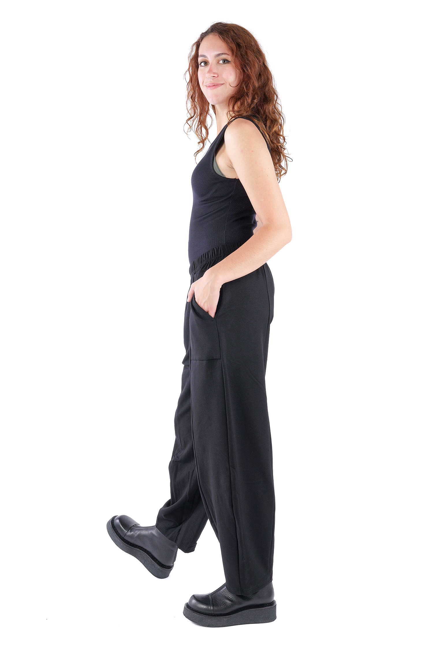 Sweathose - Schwarz - U3661-U