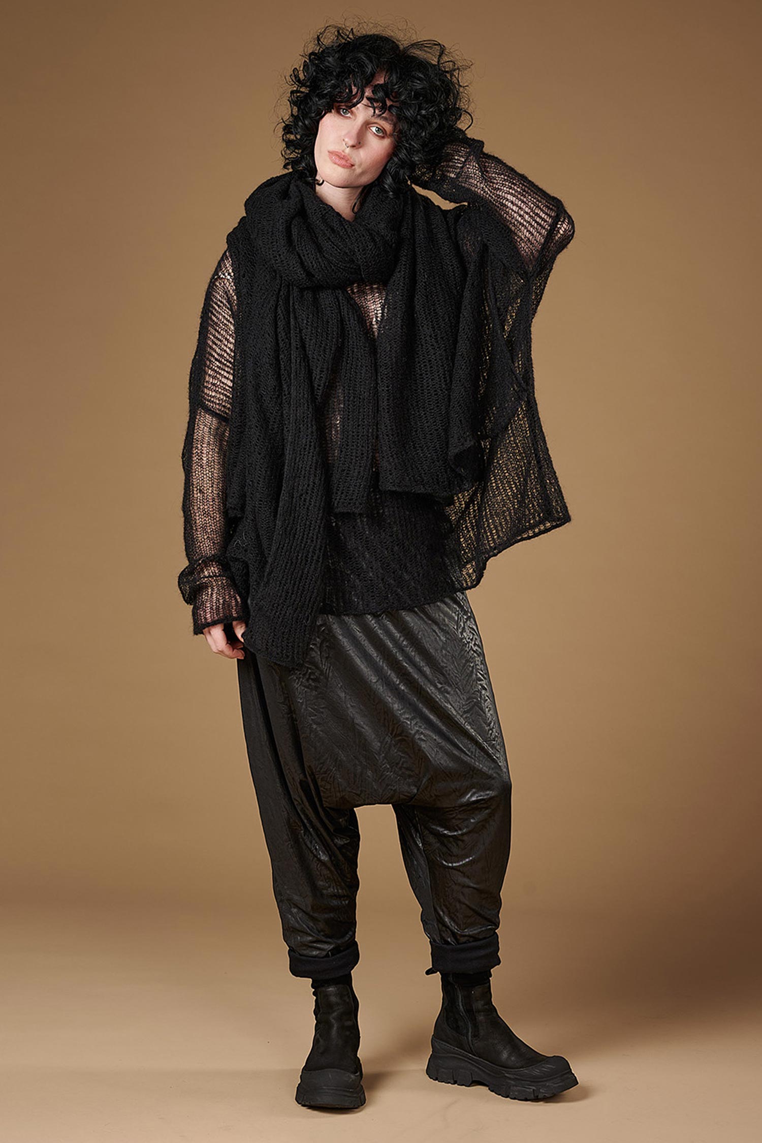 Beschichtete Hose - Black coated - Blisson