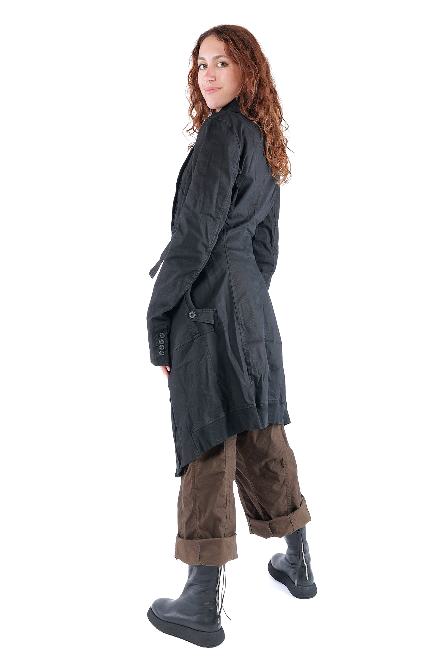 Ausgefallener Gehrock - Schwarz - 2262601210