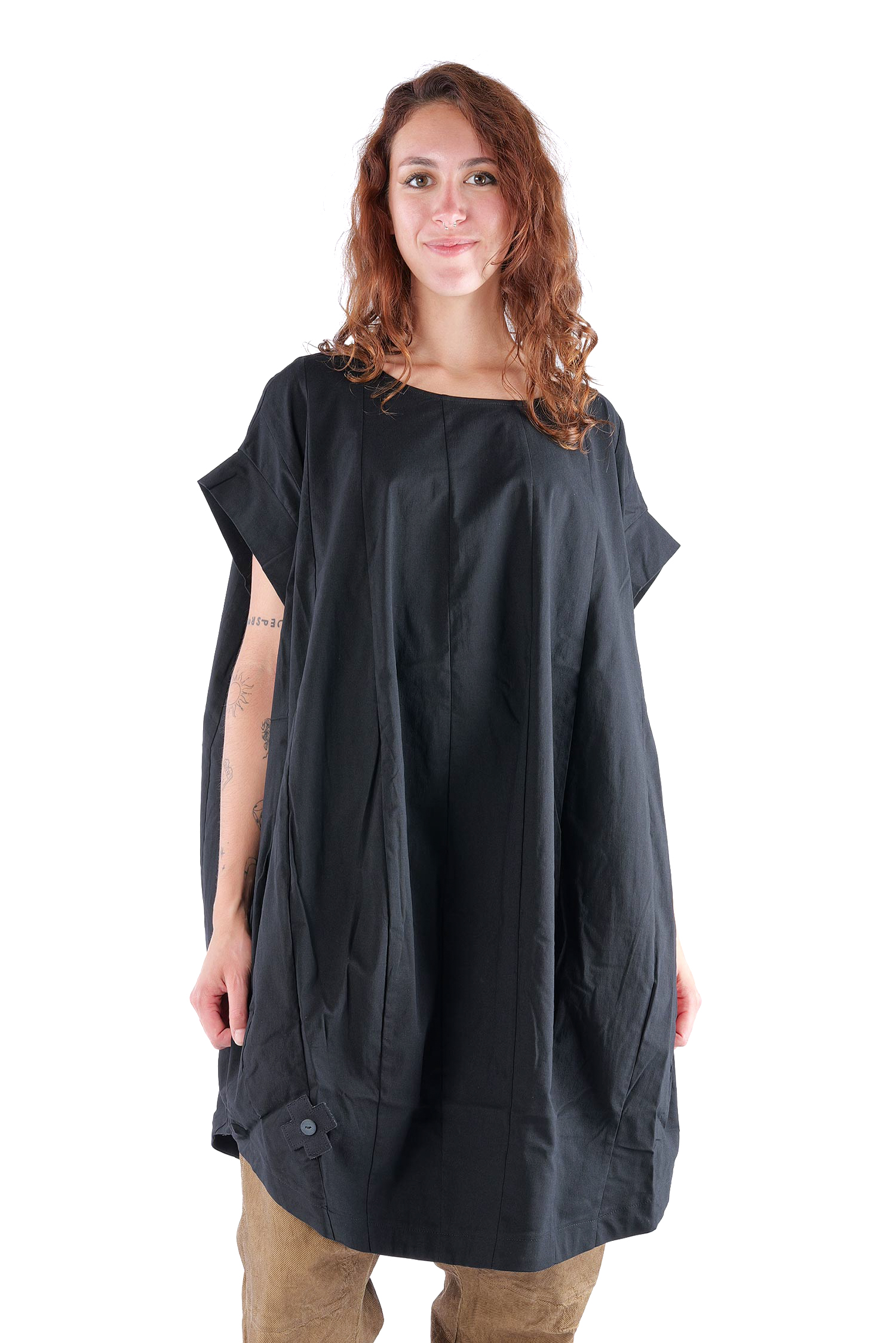 Oversize Tunika - Schwarz - 5052