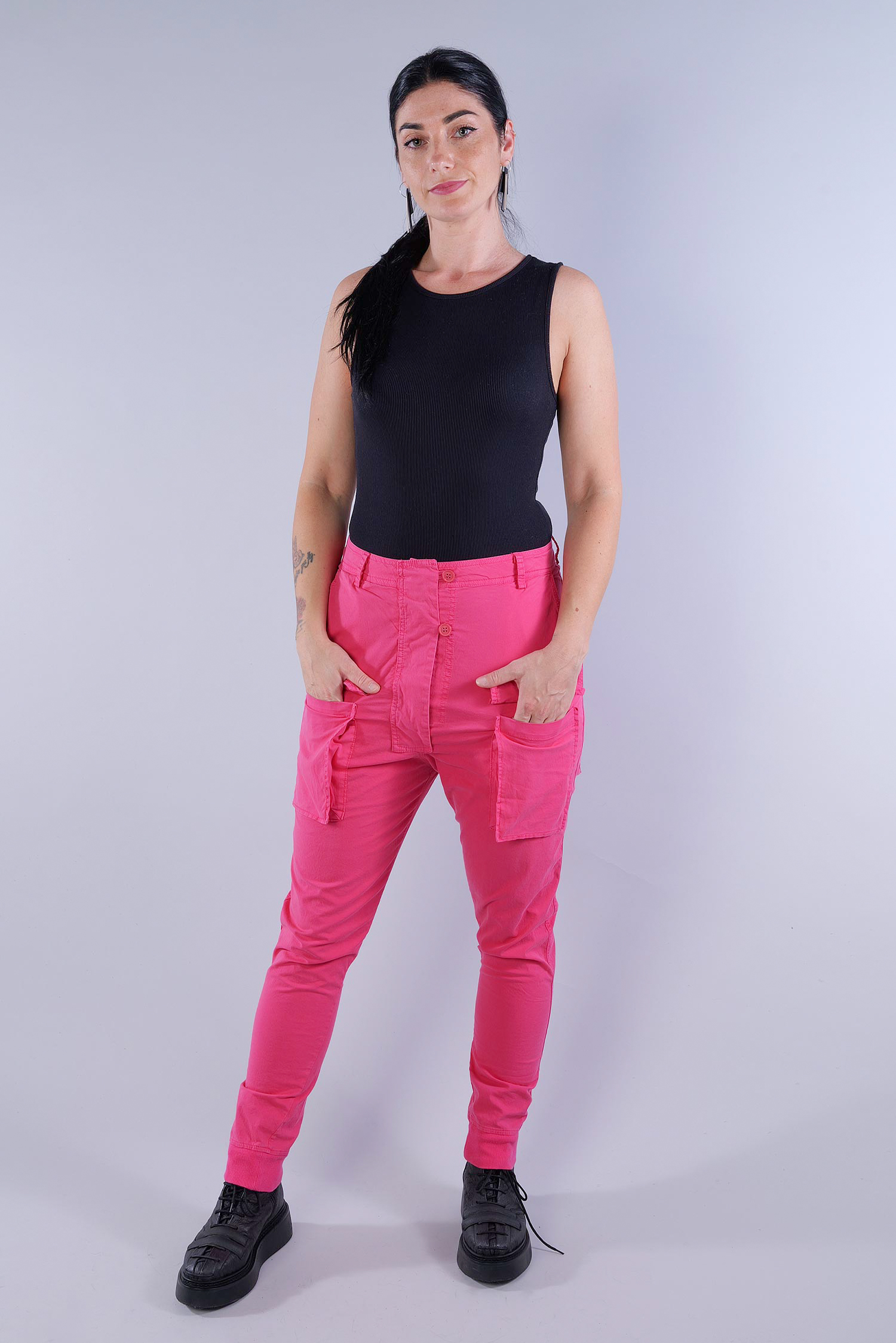 Hose mit tiefem Schritt - Lotus - 2253200107