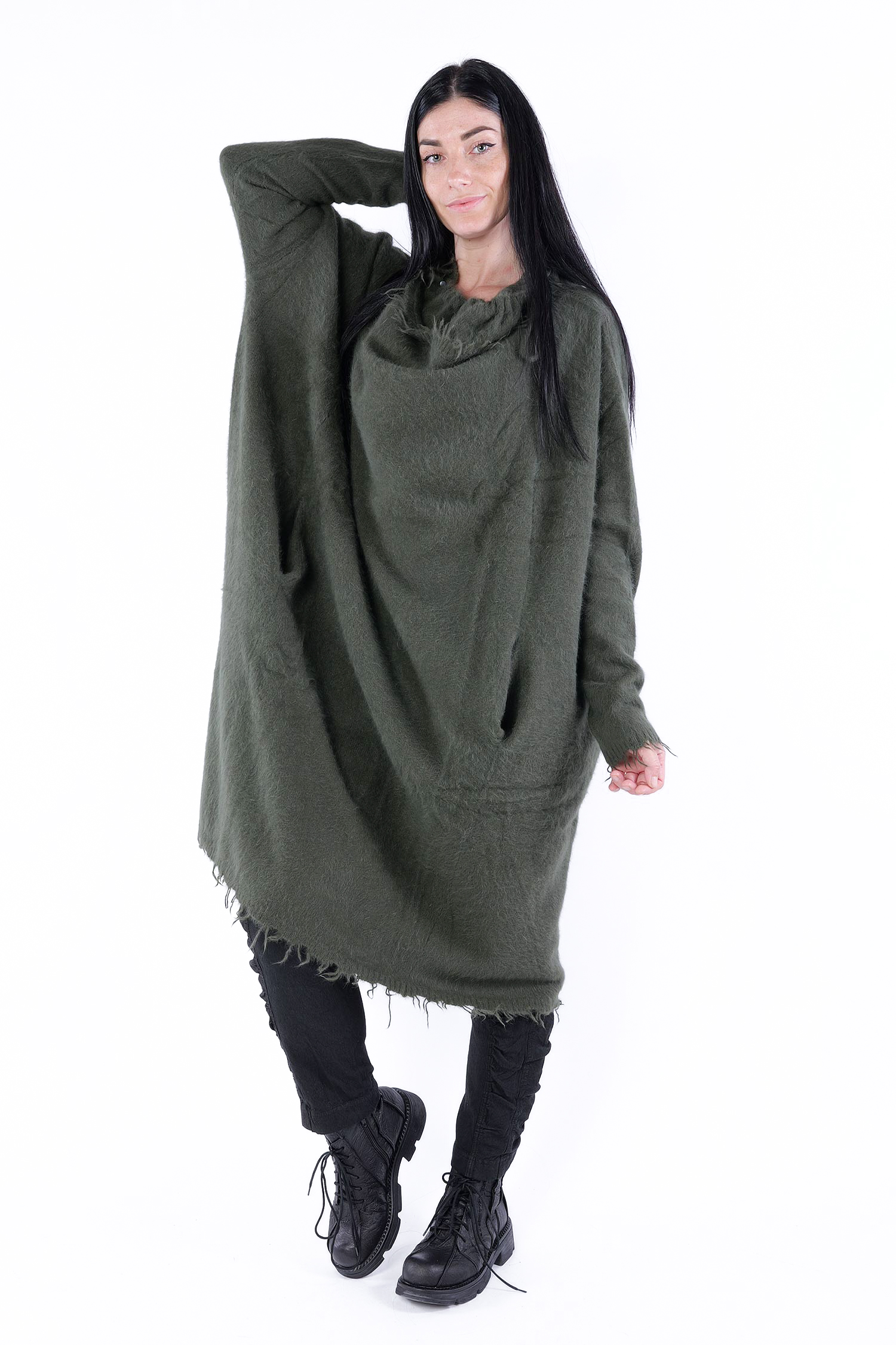 Super kuschelige Tunika - Pine - 2252447005