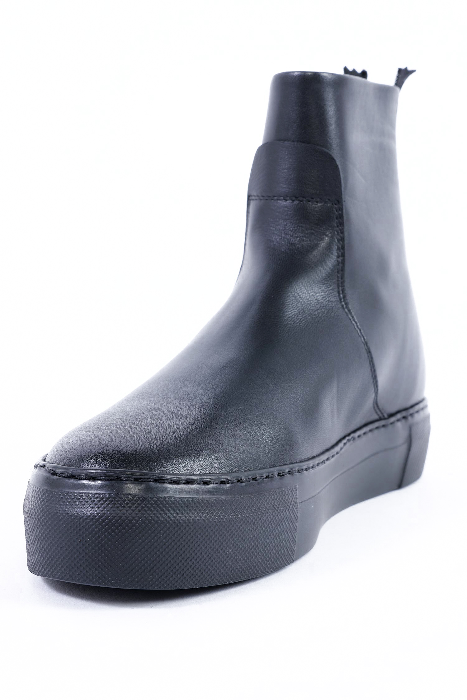 Leder Boots - Schwarz - Meghan Bootie