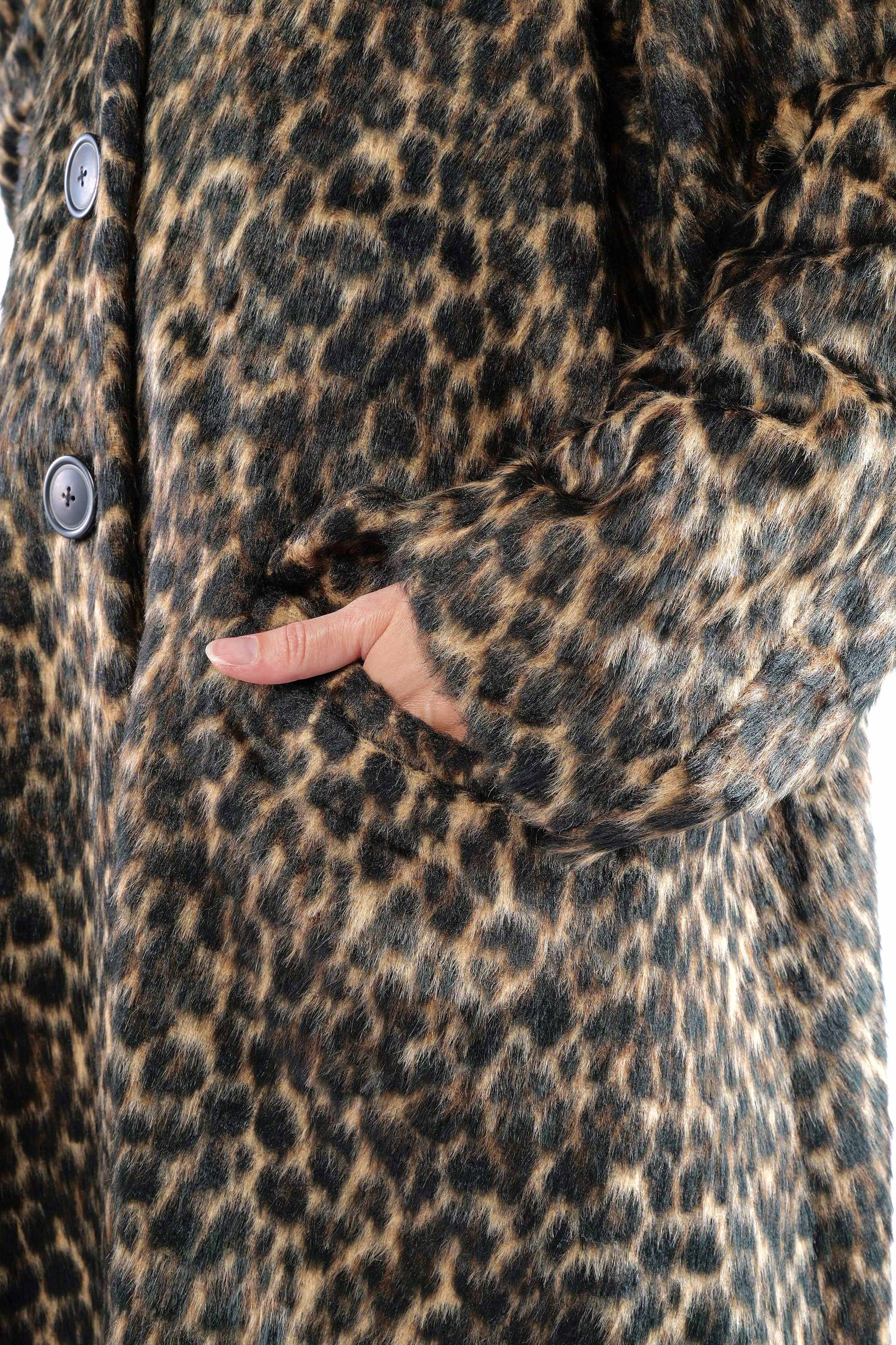 Oversize Leofell-Mantel - Leo jacquard - 2261191205