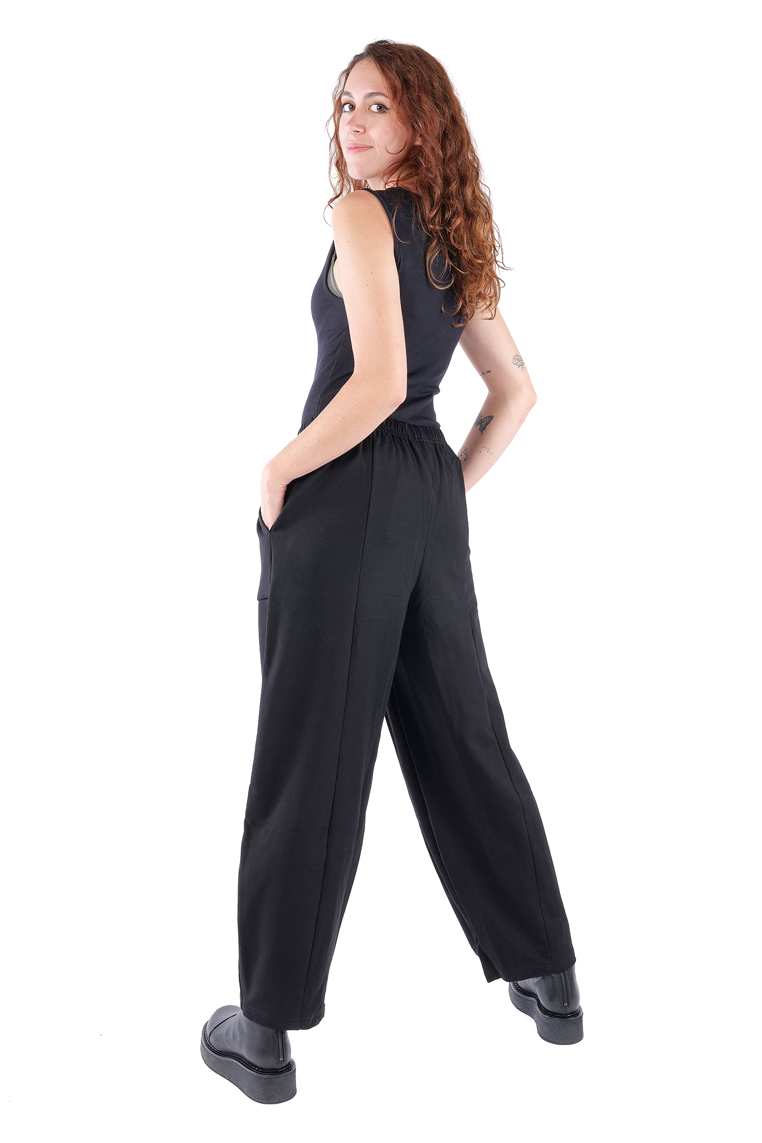 Sweathose - Schwarz - U3661-U