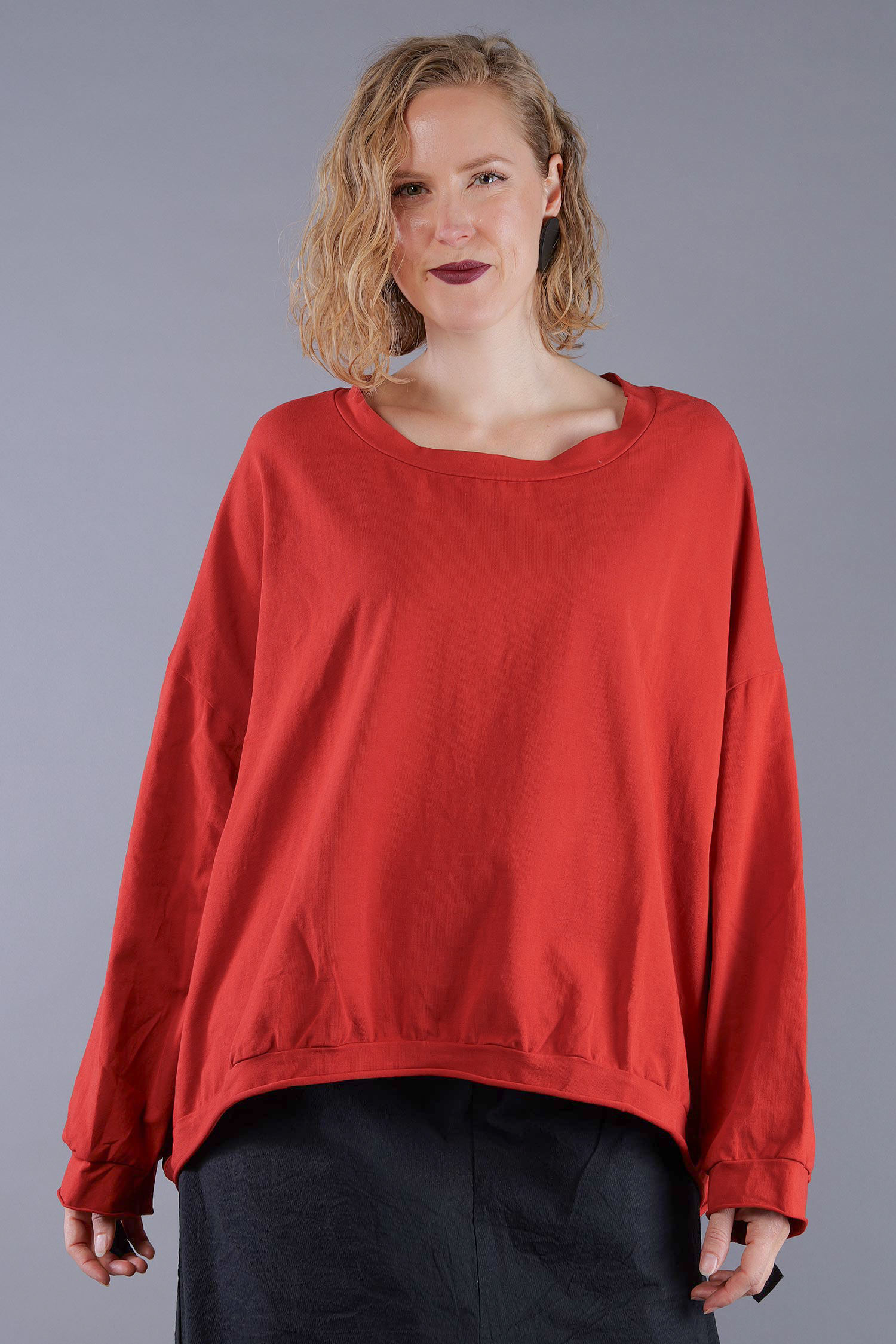 Oversize Jerseypullover - Kichern - Handcare