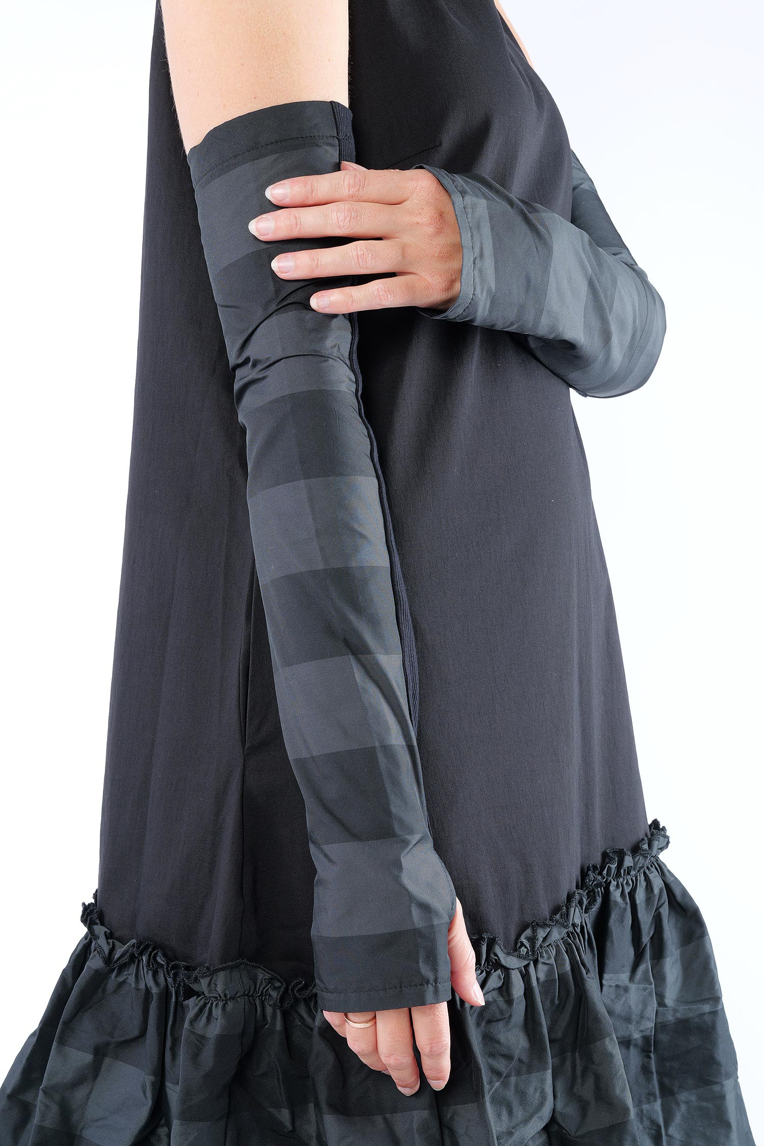 Lange Stulpen - Black widestripe - 1772