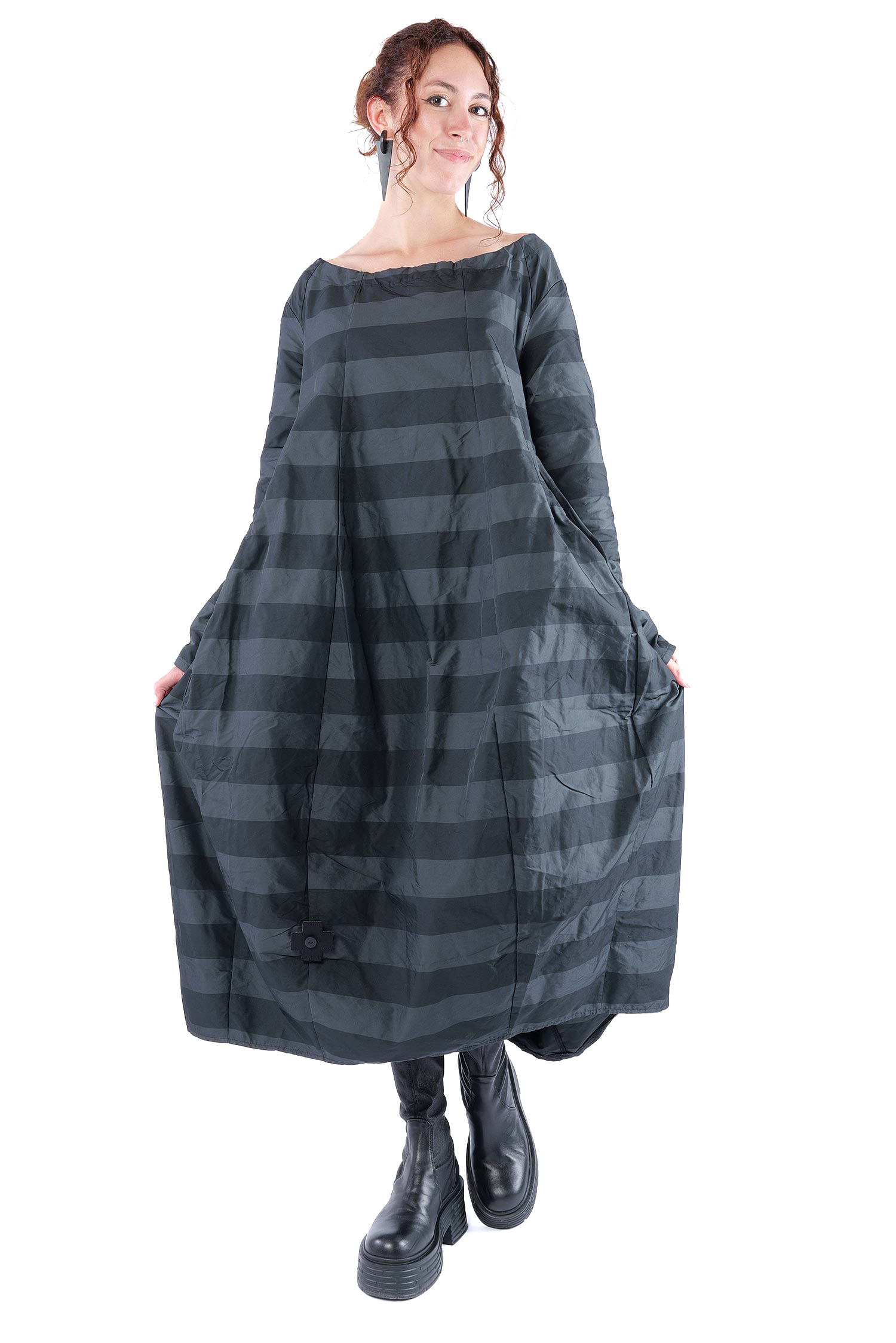 Taftkleid - Widestripe - 1165
