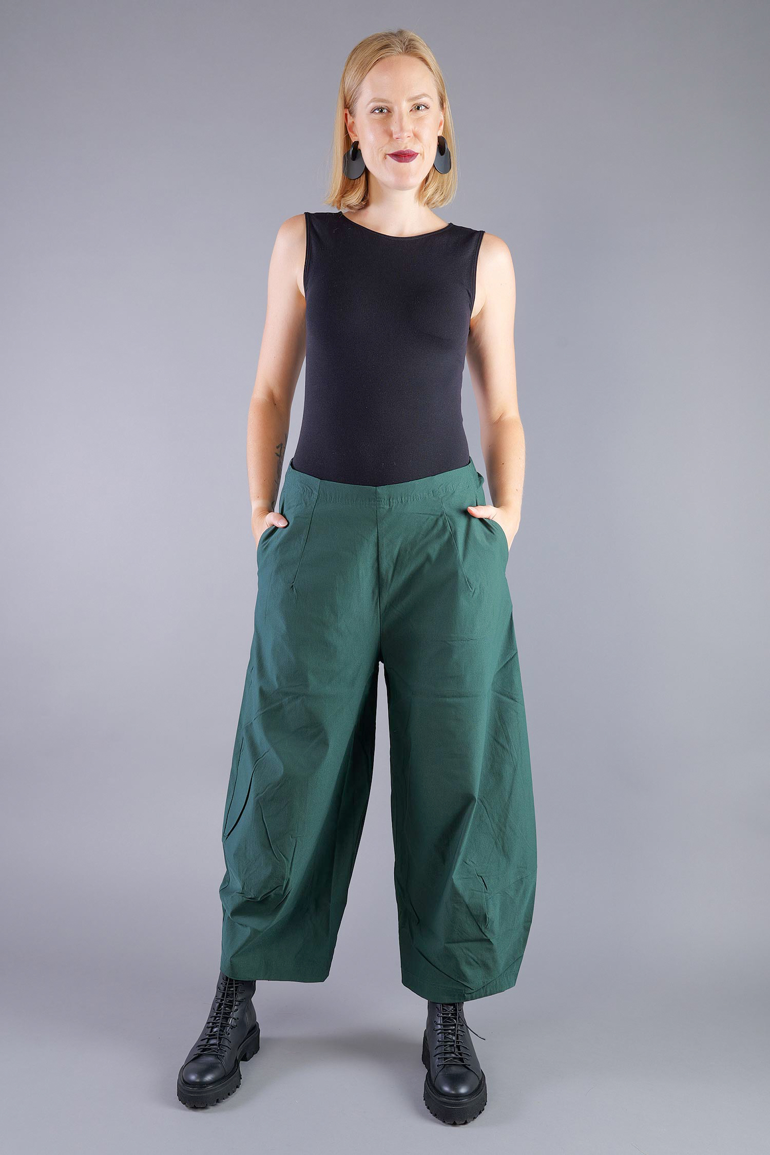Tulpige Stretchhose - Forest - 2263220124