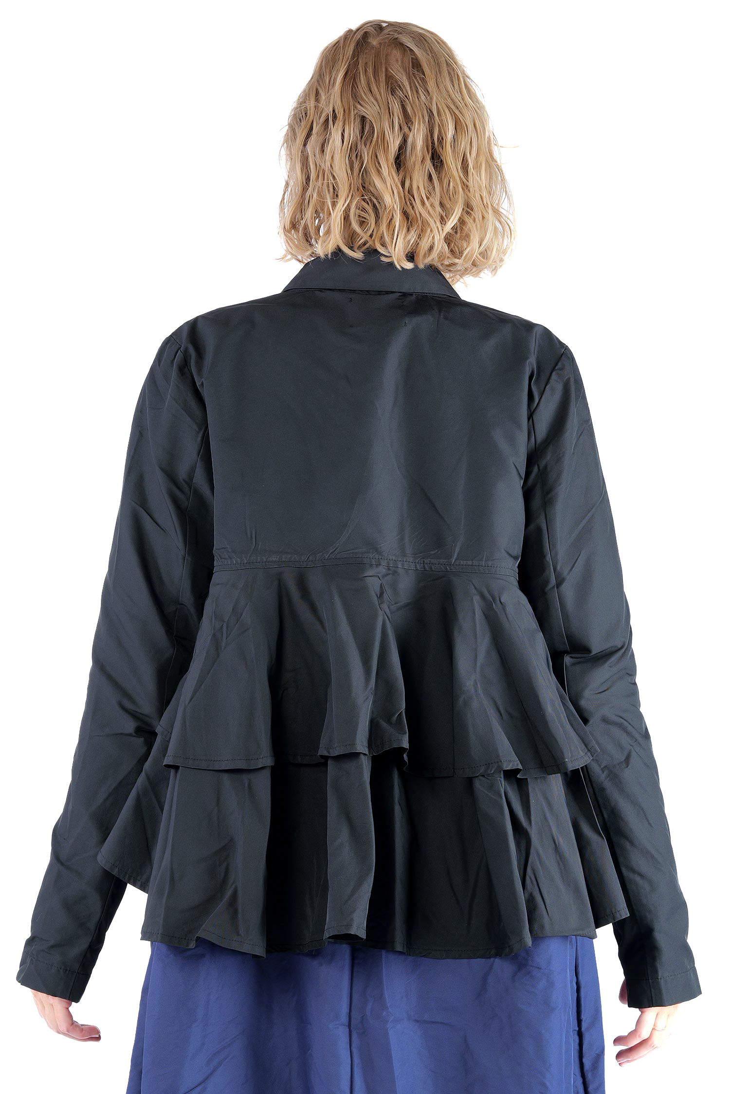 Taftjacke - Schwarz - 8079