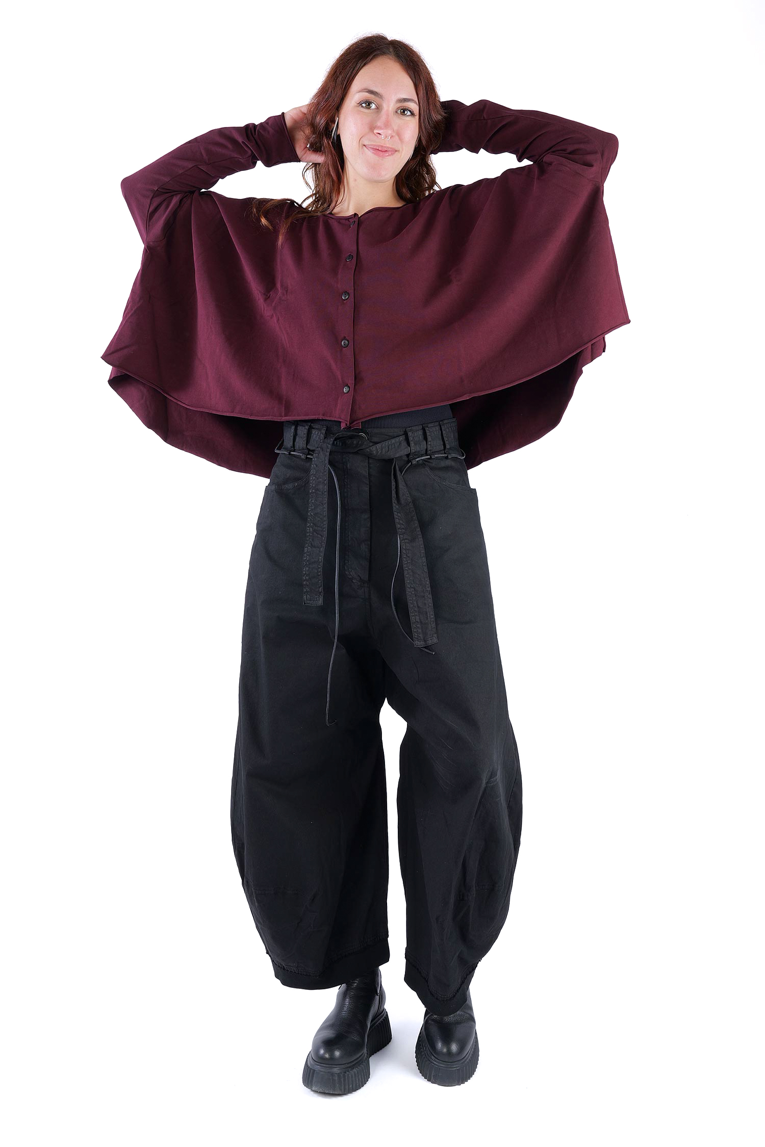 Oversize Jersey Jacke - Hildegard - Soulviel