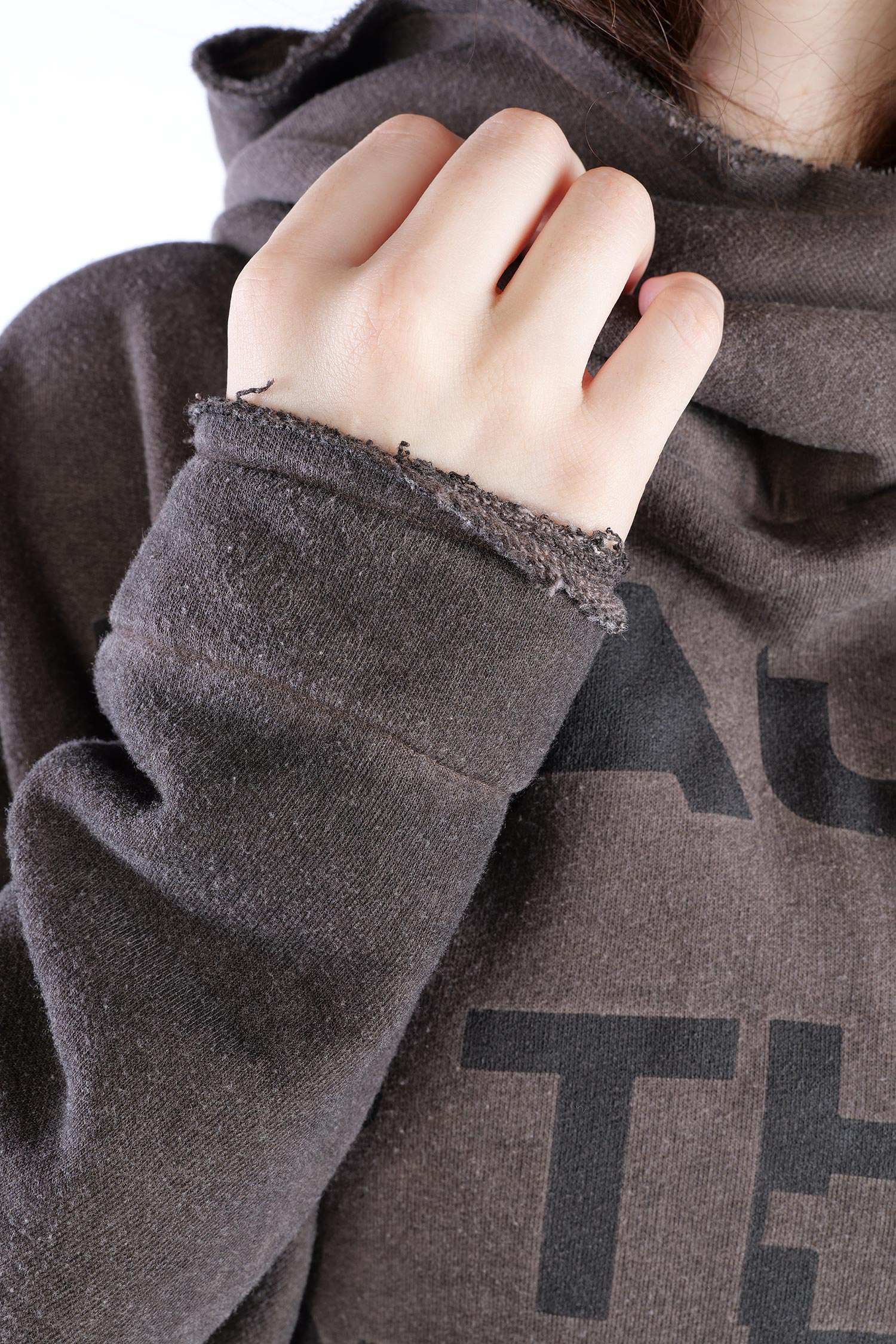 Sweat Hoodie - Truffle old dye - Ovina