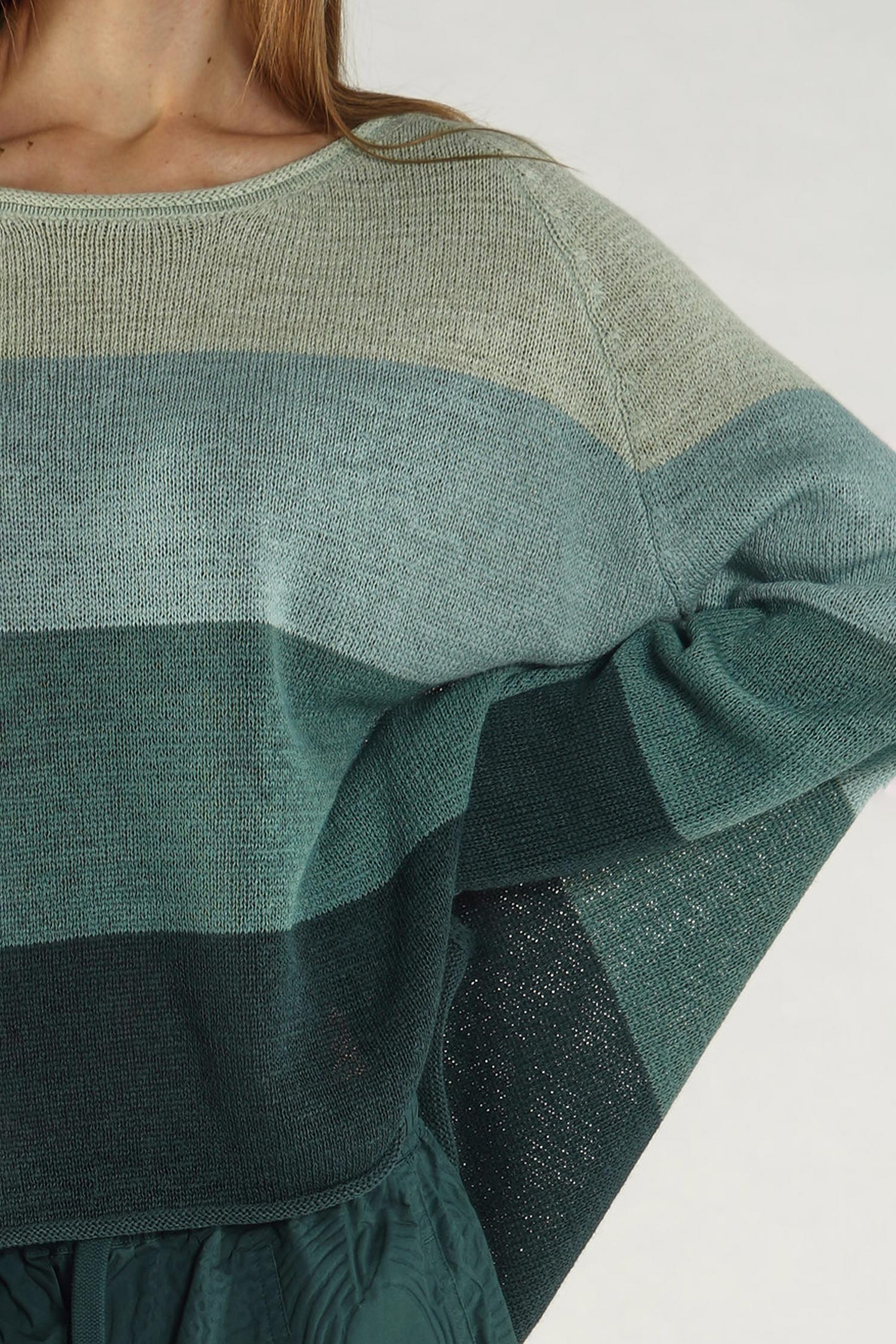 Oversize Strickpullover - Waterfall - 1263720709