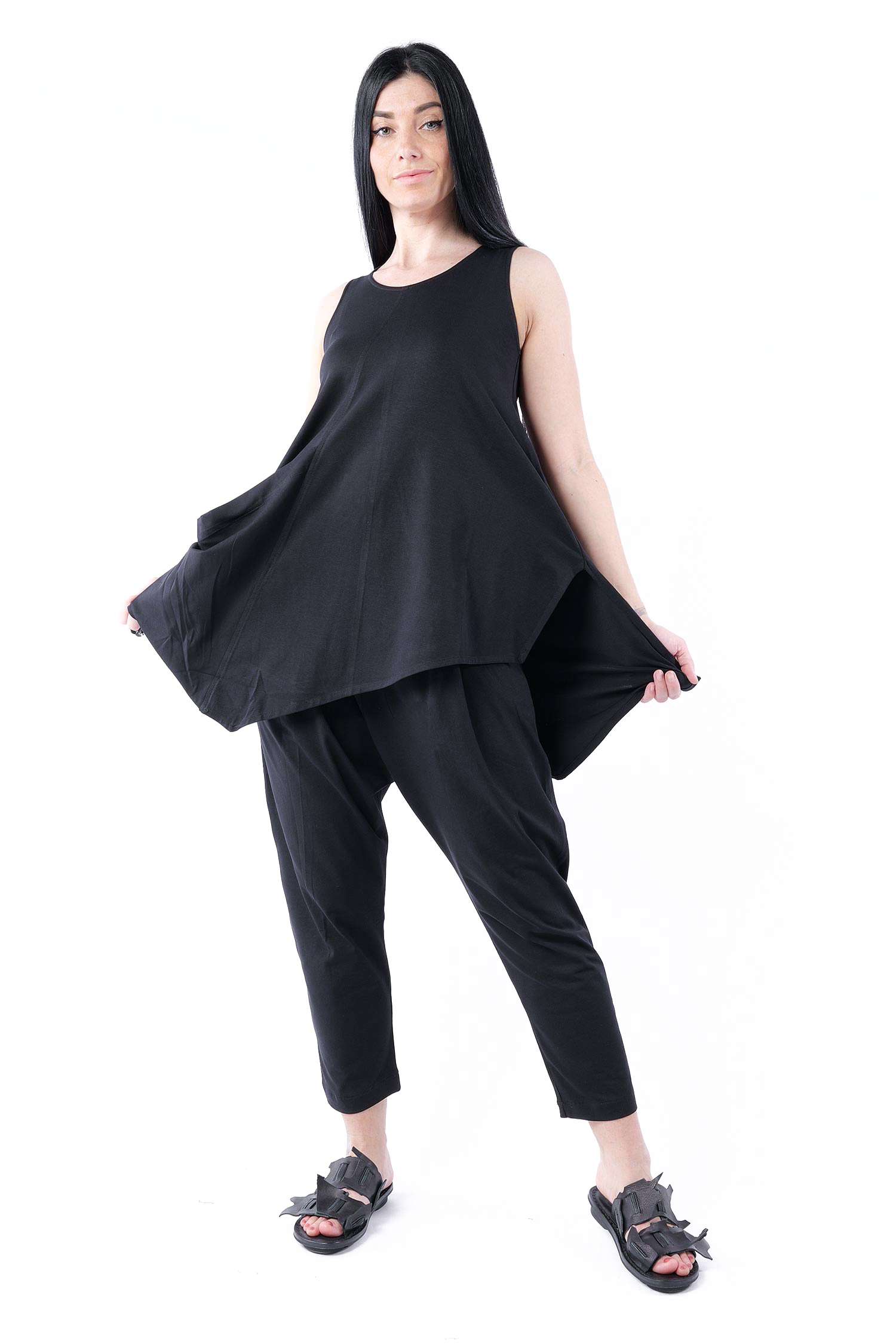 Jerseytop - Schwarz - 26.1-KHJ117