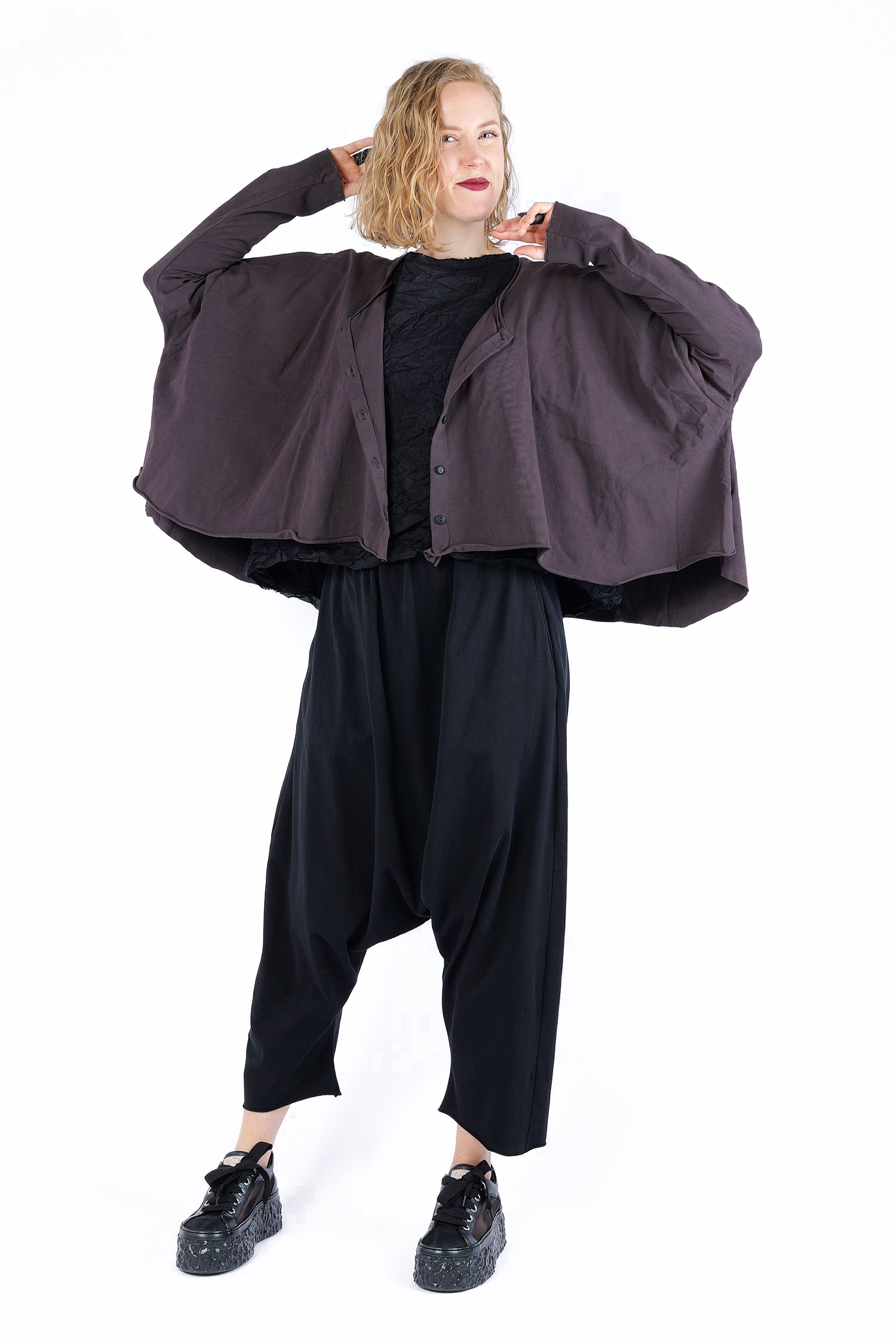 Oversize Jerseyjacke - Ritter - Soulviel