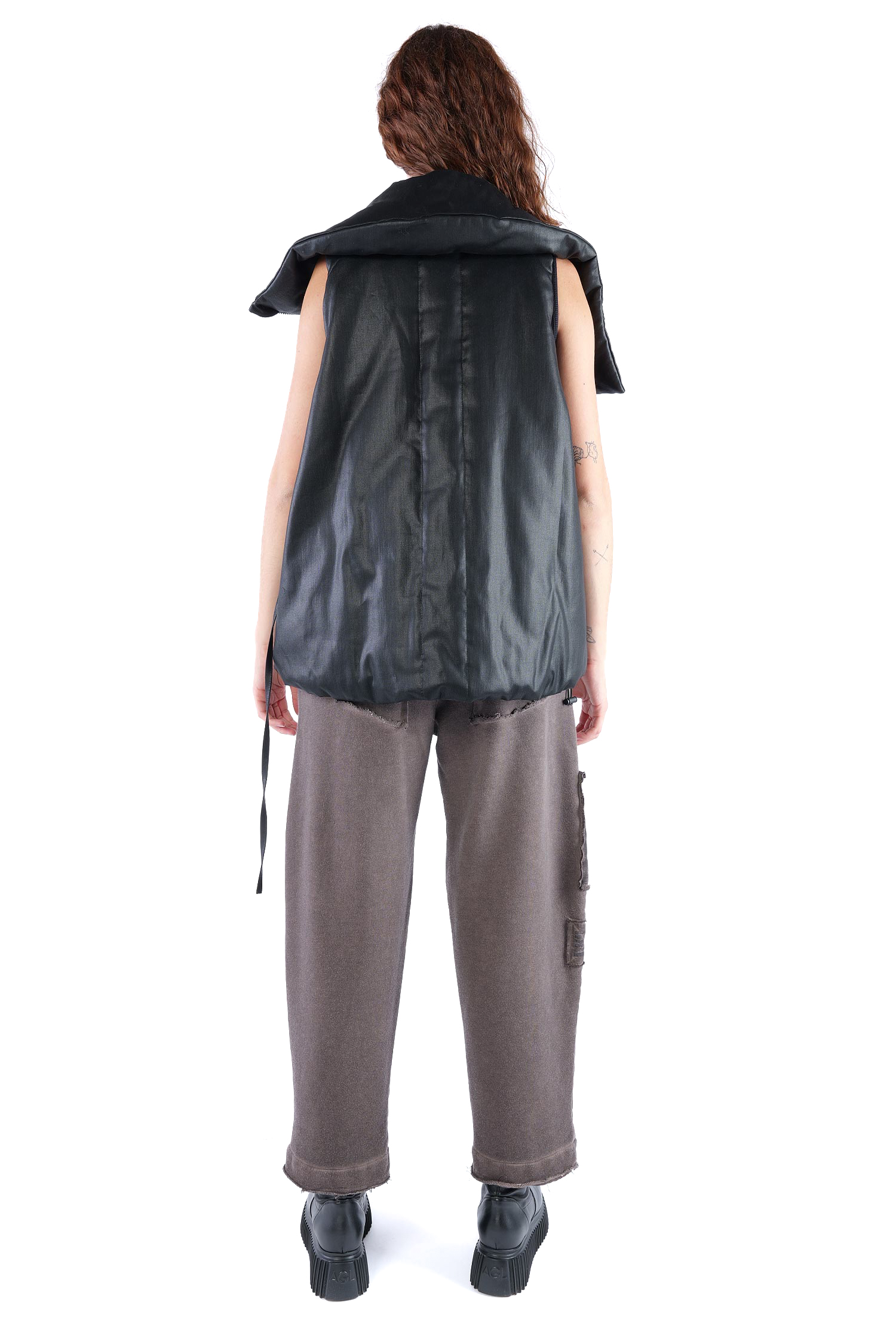 Padded vest - Black coated - Boa