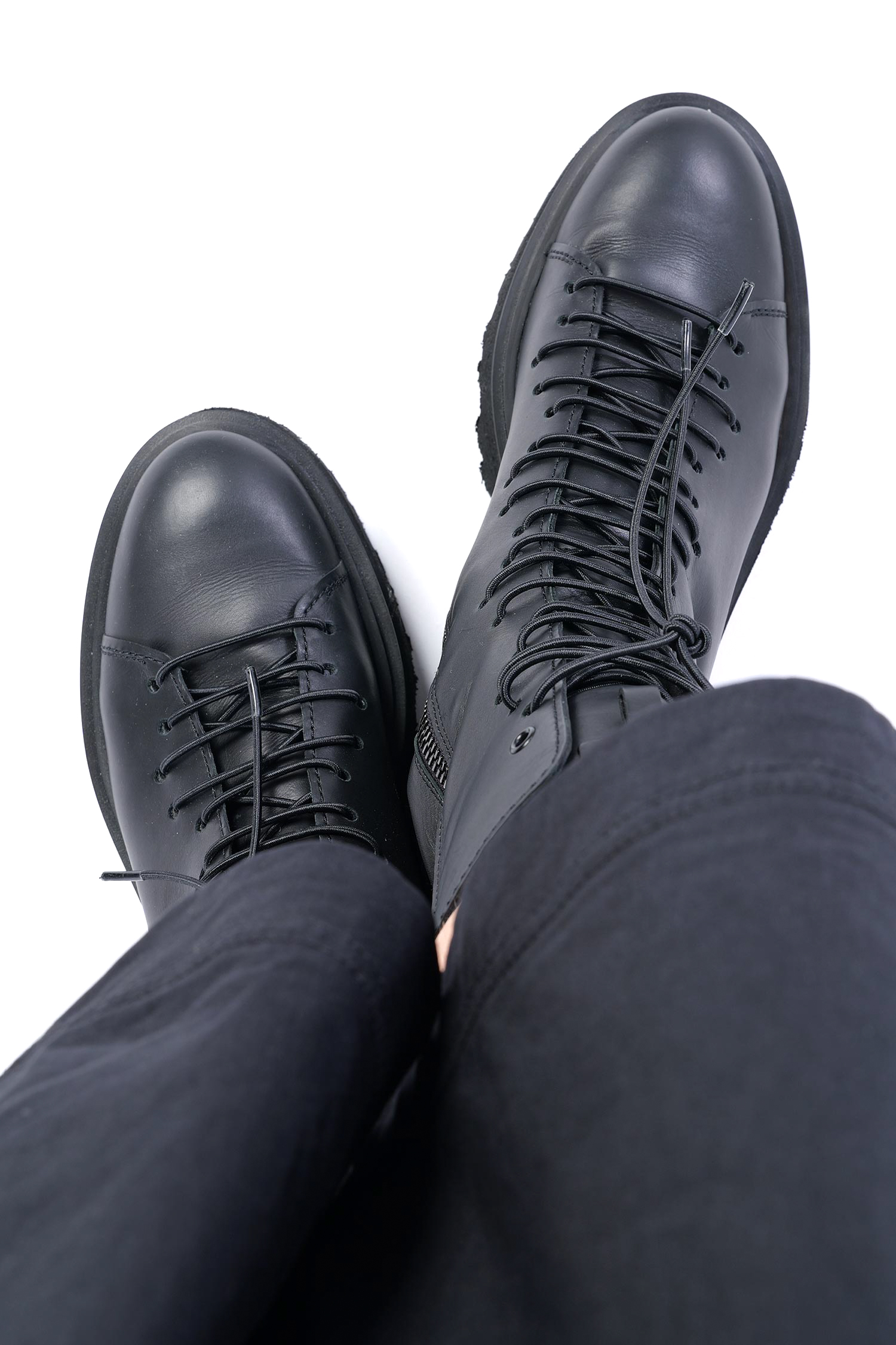 Schnürboots - Schwarz - 913101