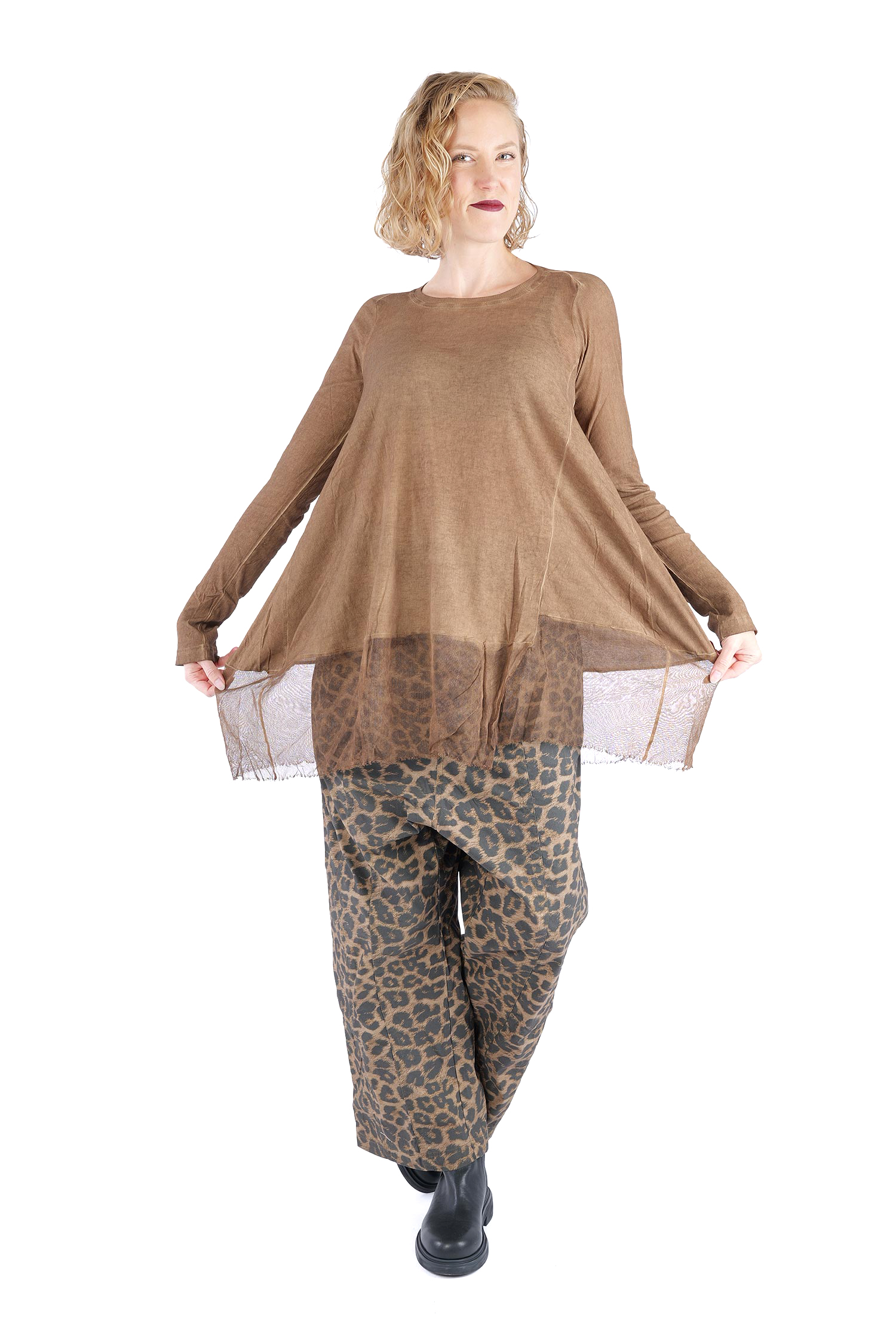 Rippjersey Tunika - Dakar cloud - 2262340904
