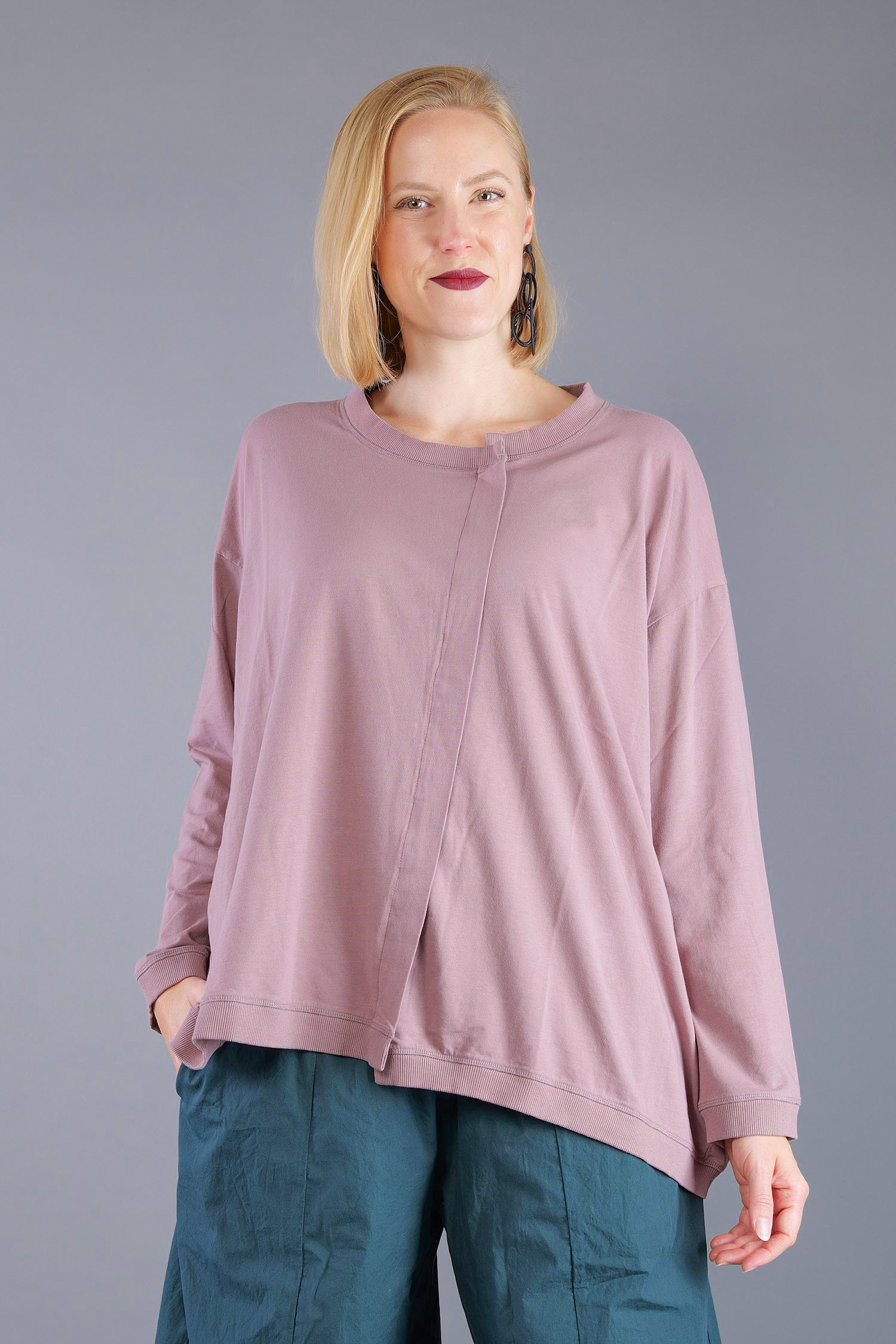 Jersey pullover - Crystal - 2263260506