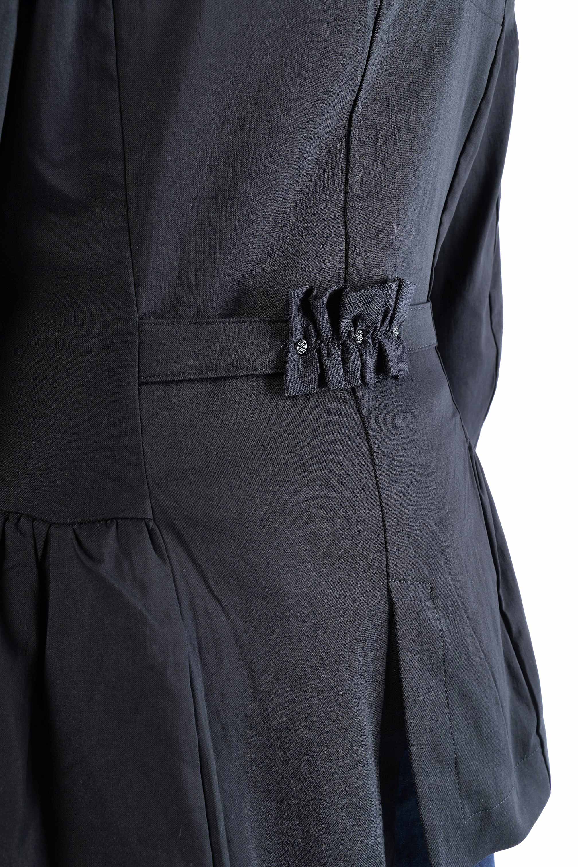 Stretch-Blazerjacke - Schwarz - 8074