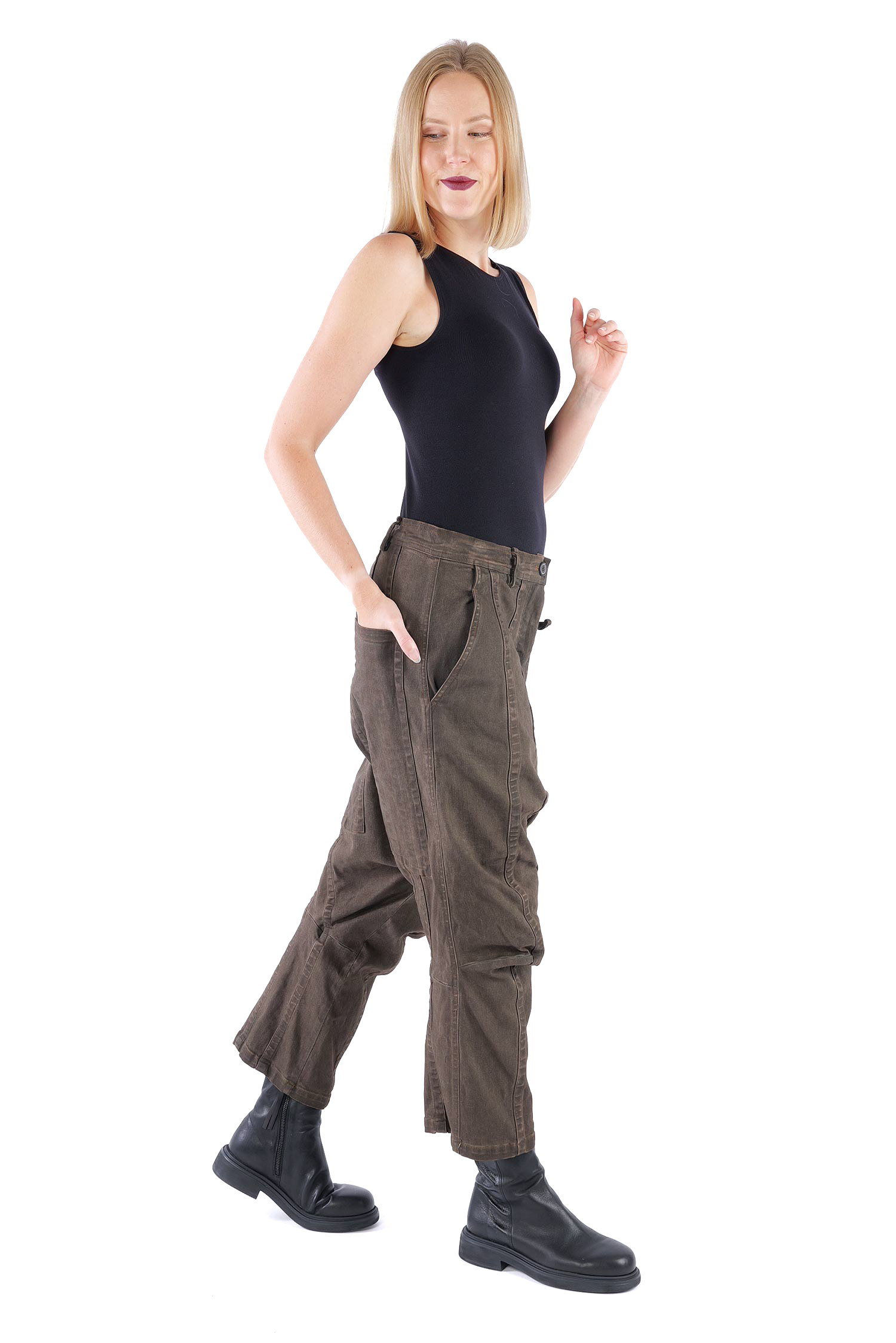 Hose mit tiefem Schritt - Umbra cloud - 2261040107