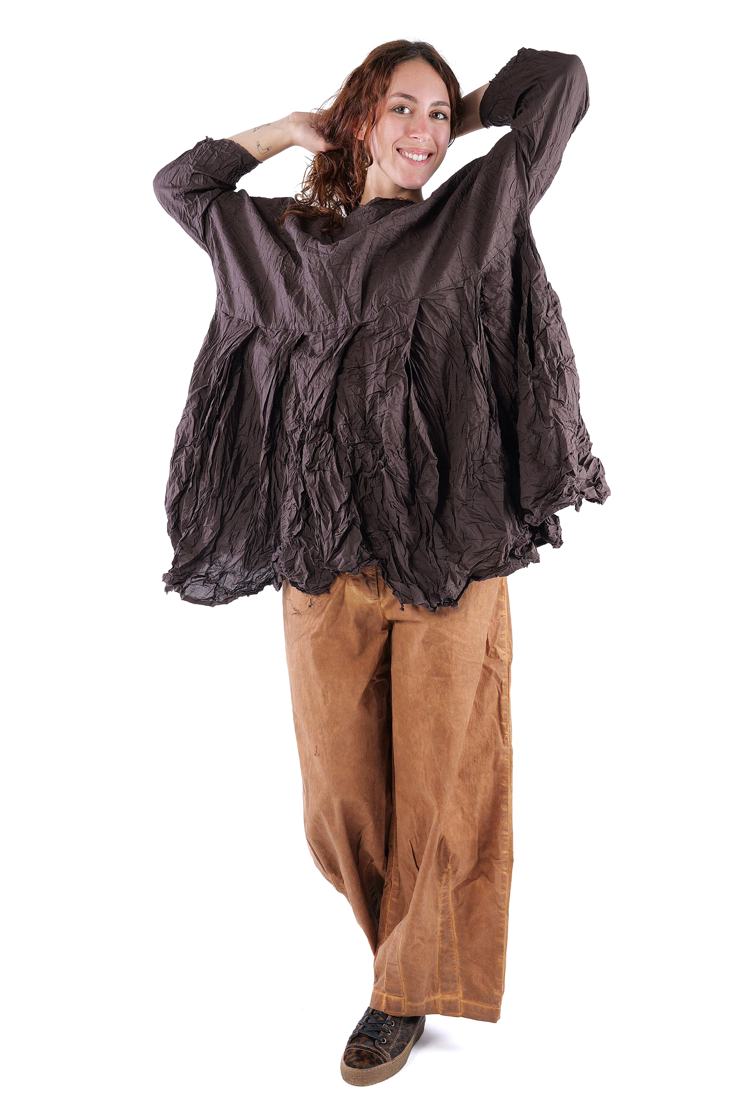 Crinkled tunic - Ritter - Slowgold