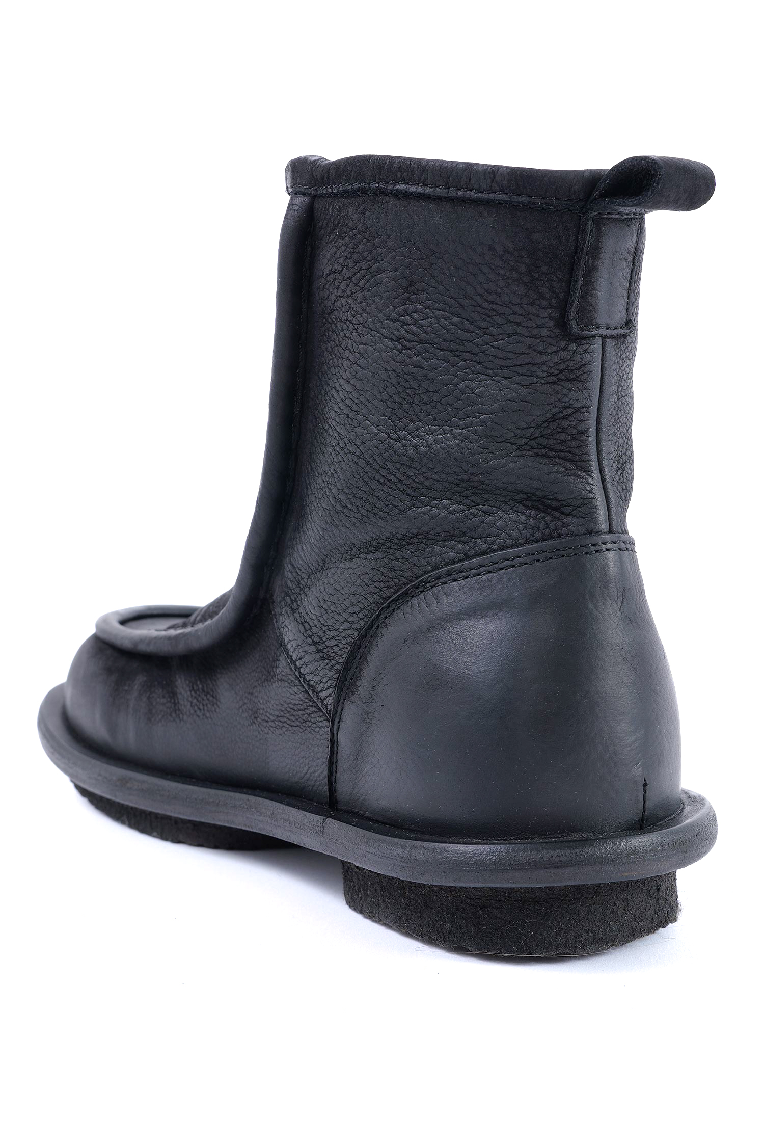 Mokassin Stiefel - Schwarz - 10303